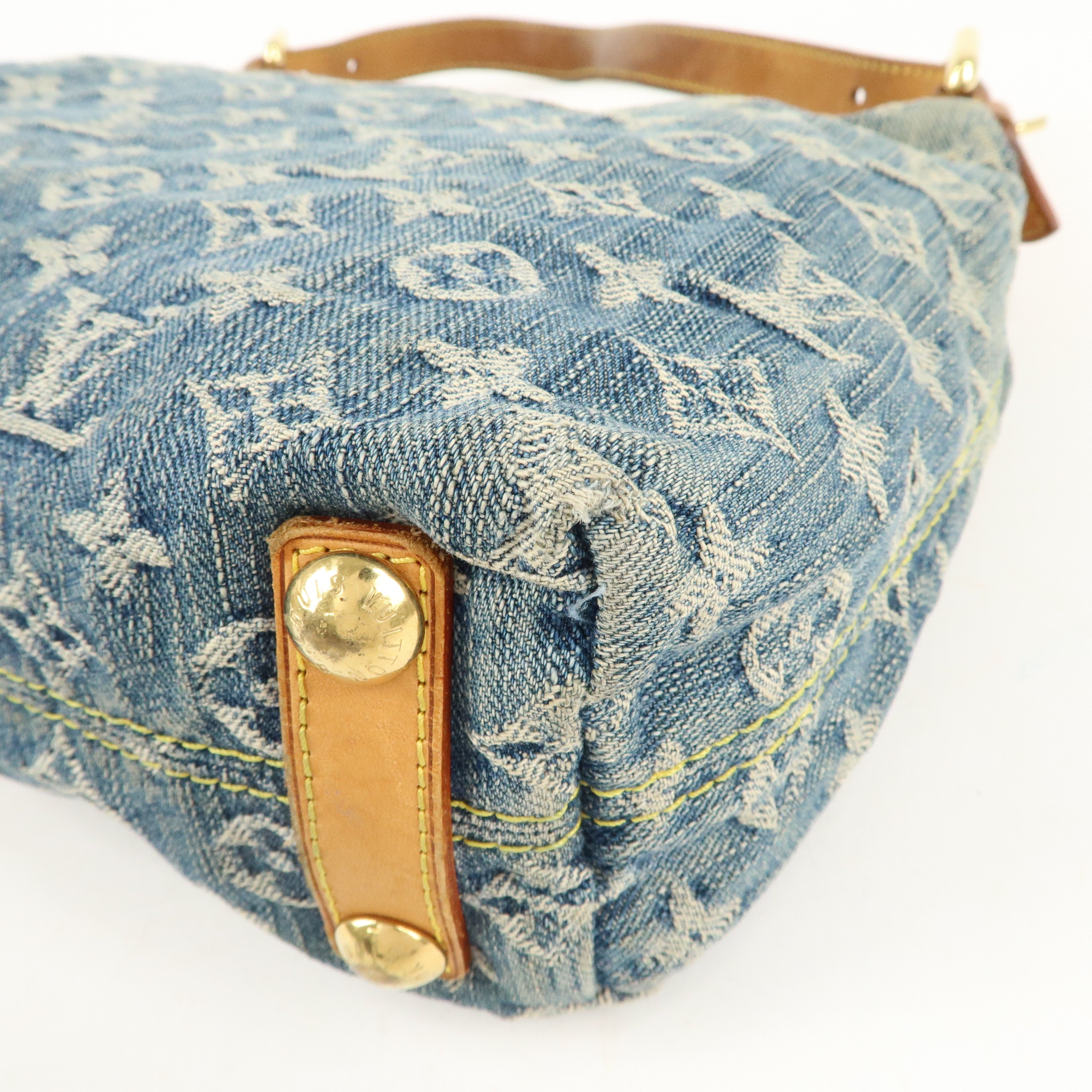 Louis Vuitton Monogram Denim Baggy PM 2Way Shoulder Bag M95049