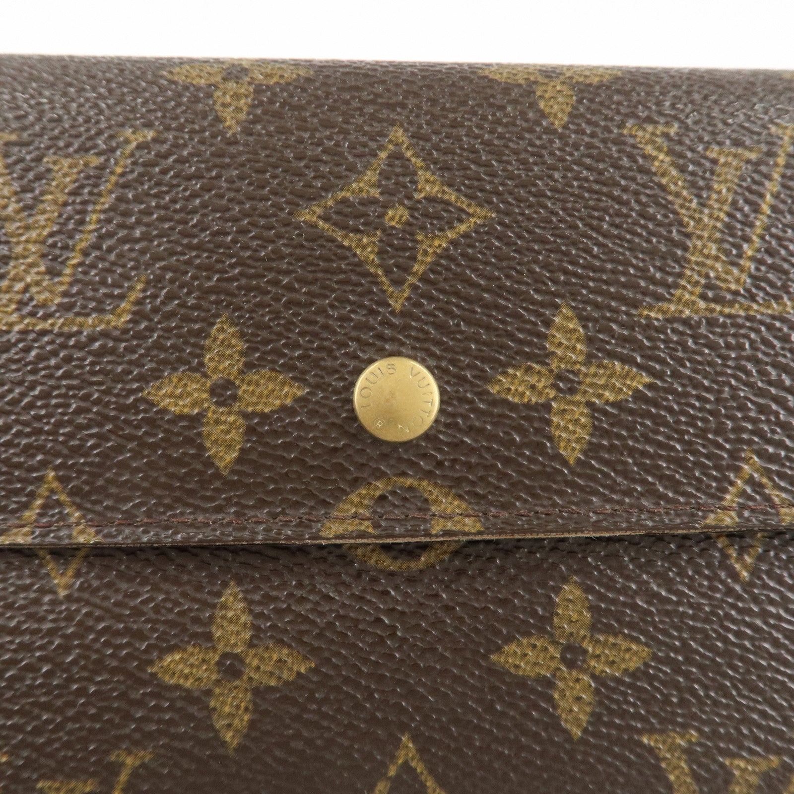 Louis Vuitton Monogram Porte Tresor International Wallet M61215 Used