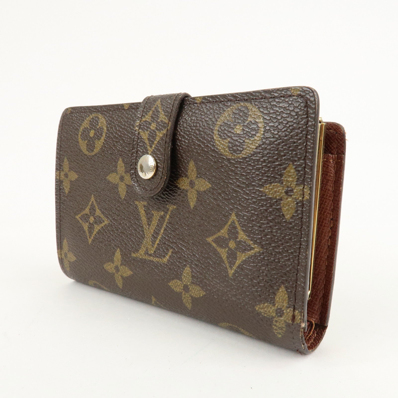 Louis Vuitton Set of 2 Monogram Porte Monnaie Viennese Compact Zip Used