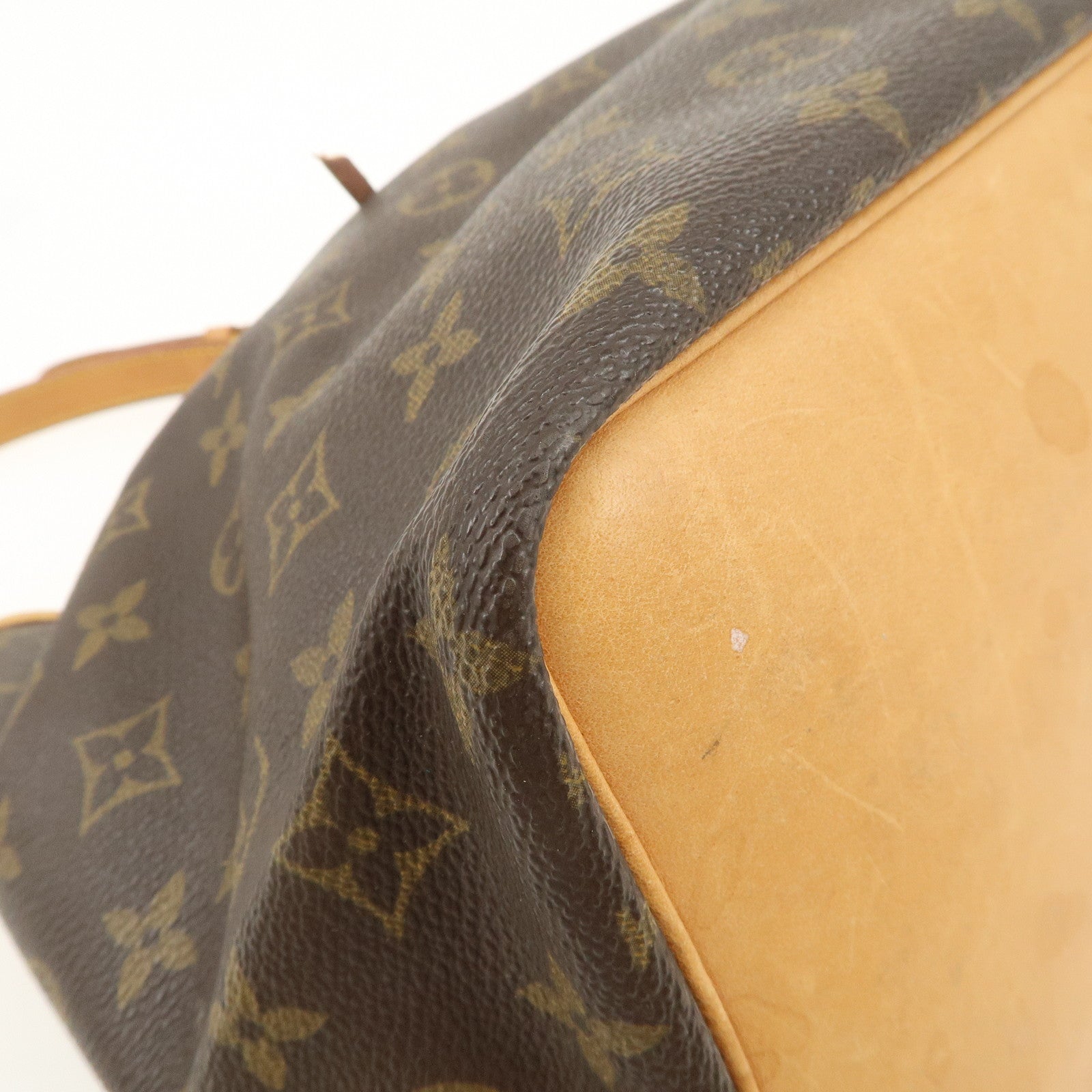 Louis Vuitton Monogram Petit Noe Shoulder Bag Brown M40818