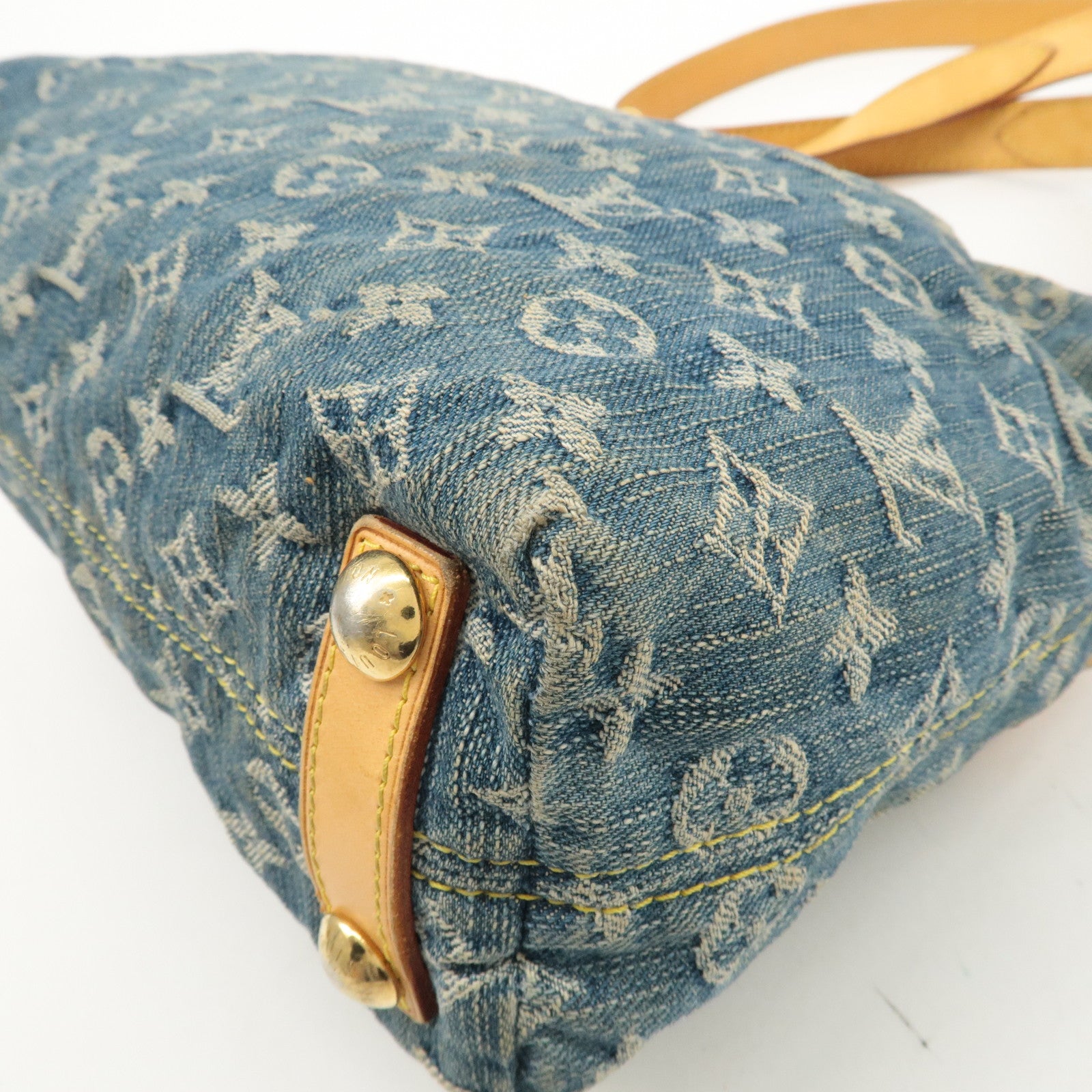 Louis Vuitton Monogram Denim Baggy PM Shoulder Bag M95049