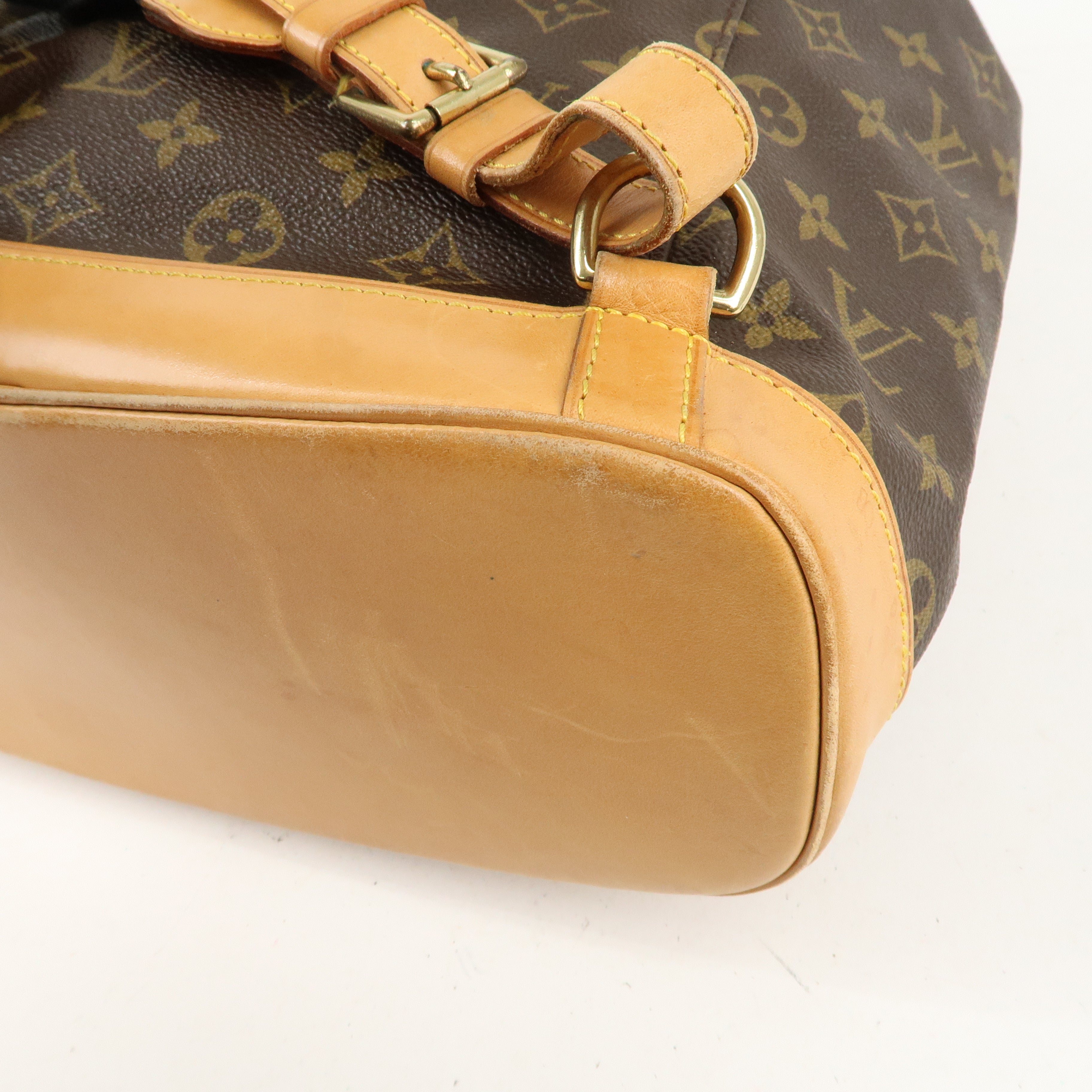 Louis Vuitton Monogram Montsouris GM Back Pack Brown M51135