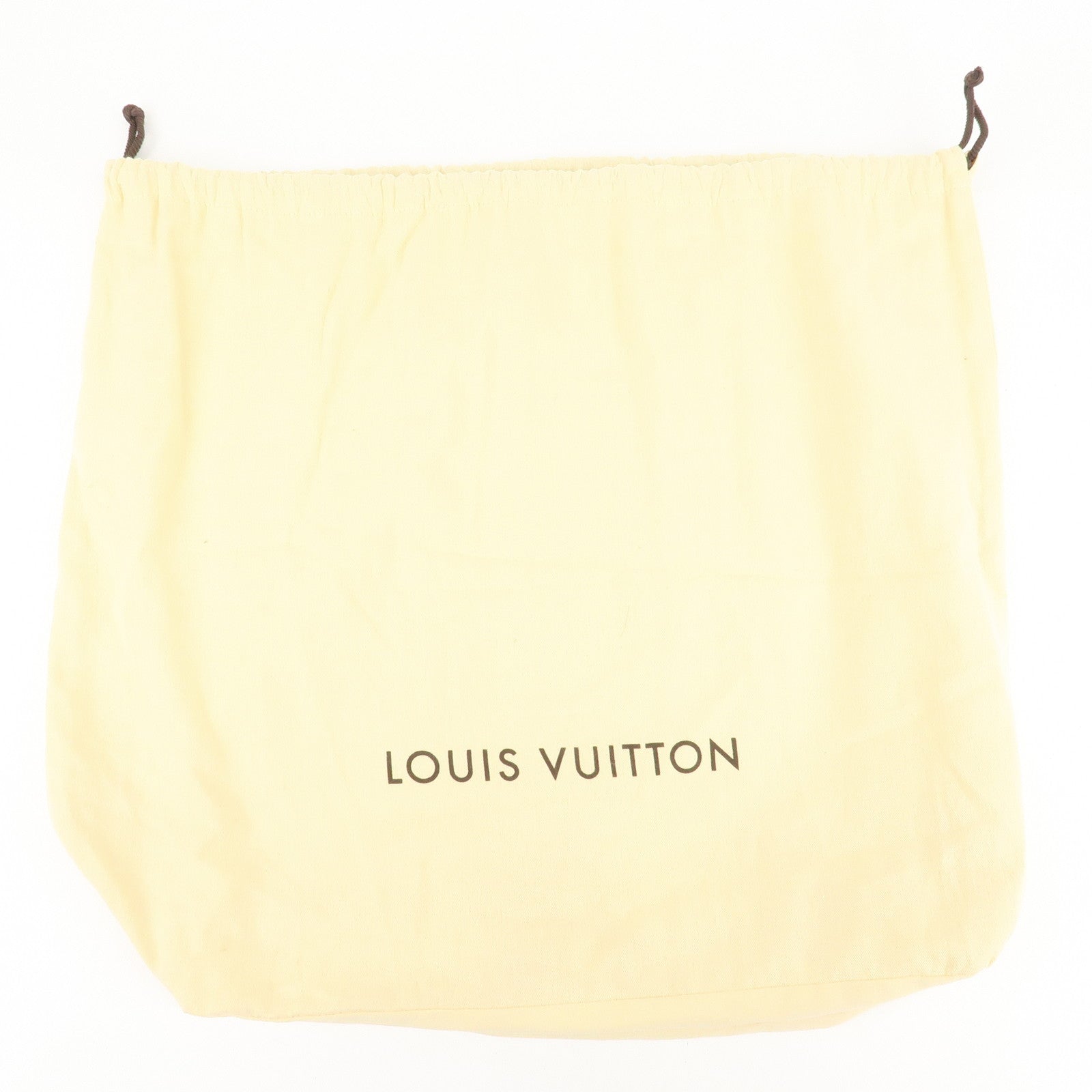 Louis Vuitton Set of 10 Dust Bag Storage Bag Drawstring Beige Used