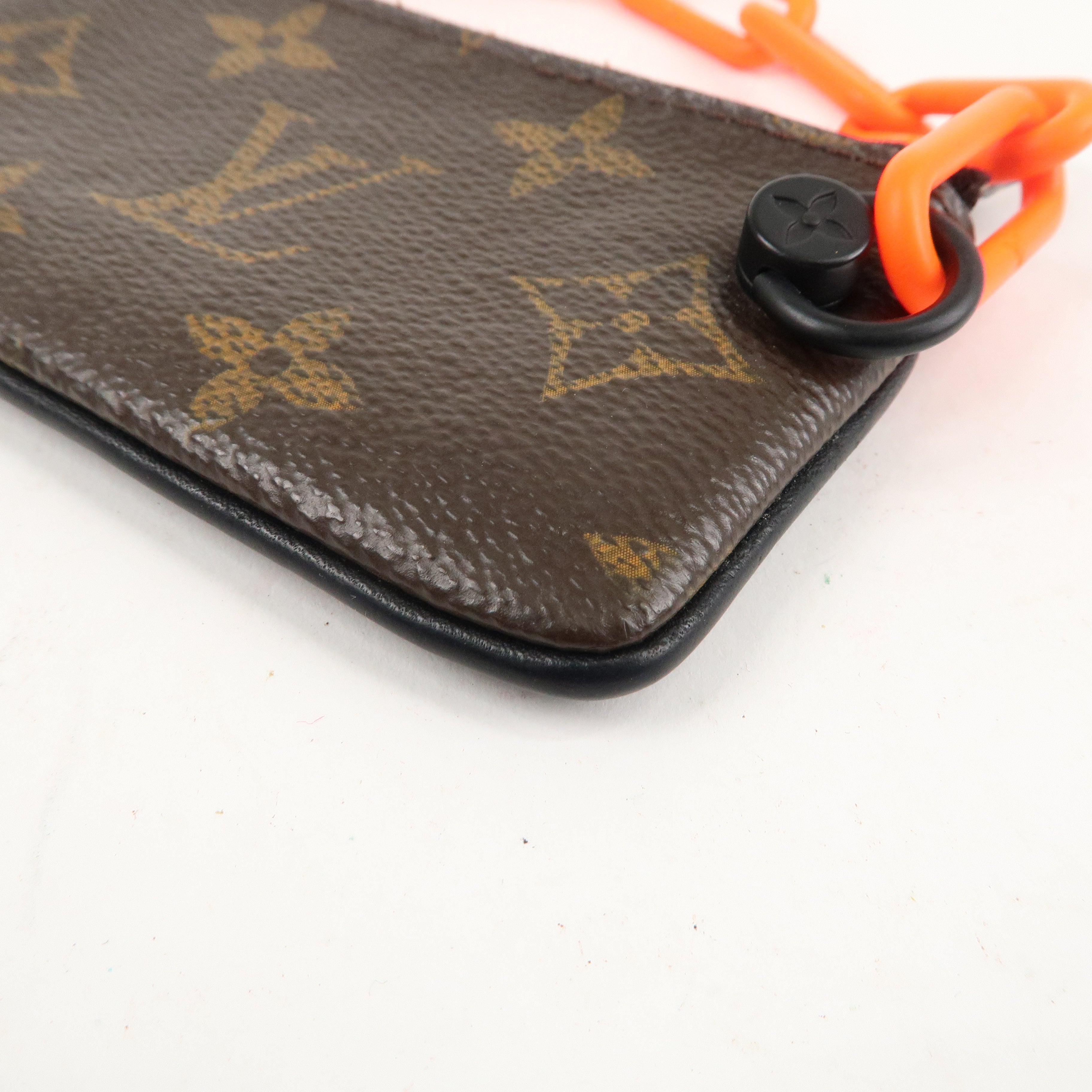 Louis Vuitton Monogram Solar Ray Pochette Cle Coin Case M44487