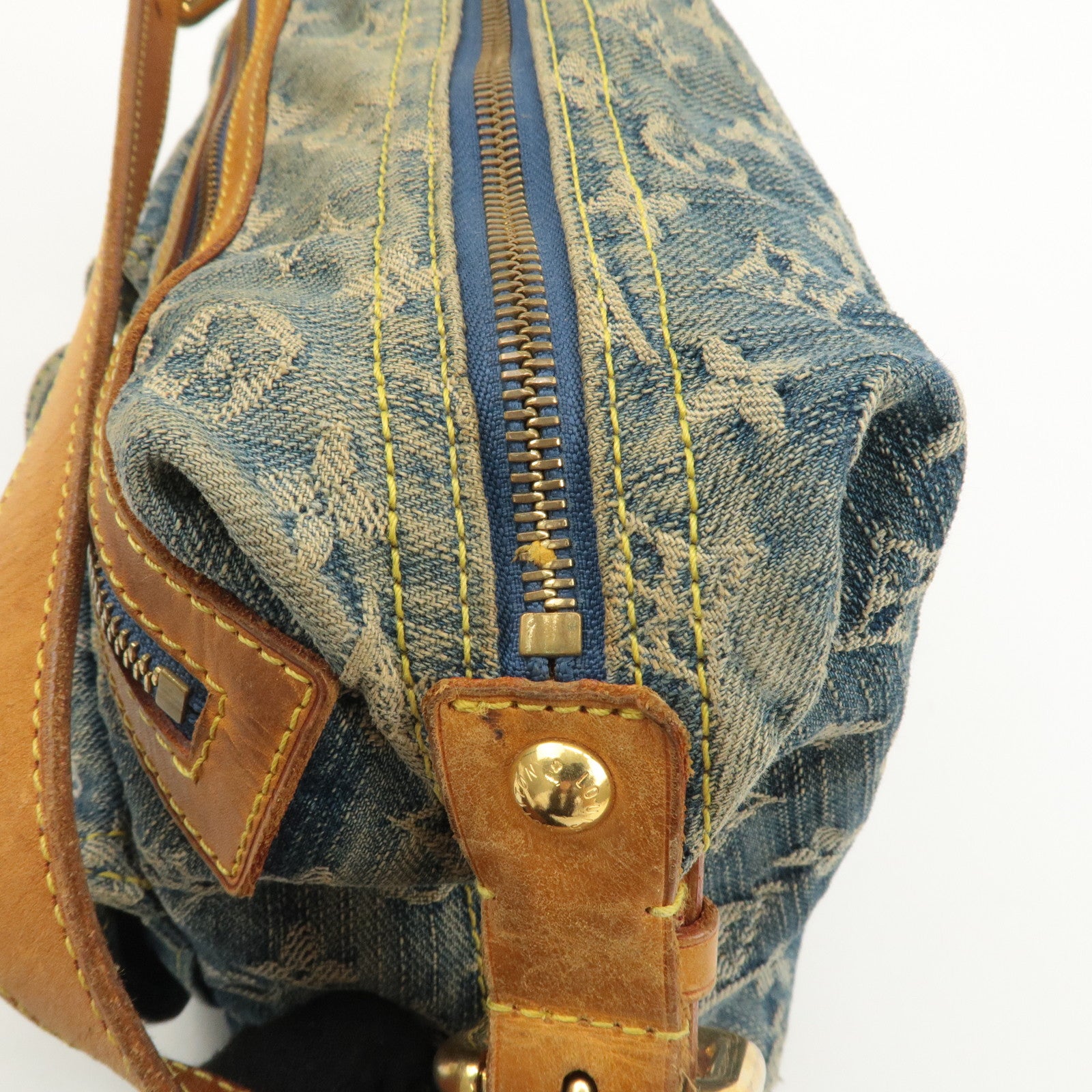 Louis Vuitton Monogram Denim Baggy PM 2Way Shoulder Bag M95049