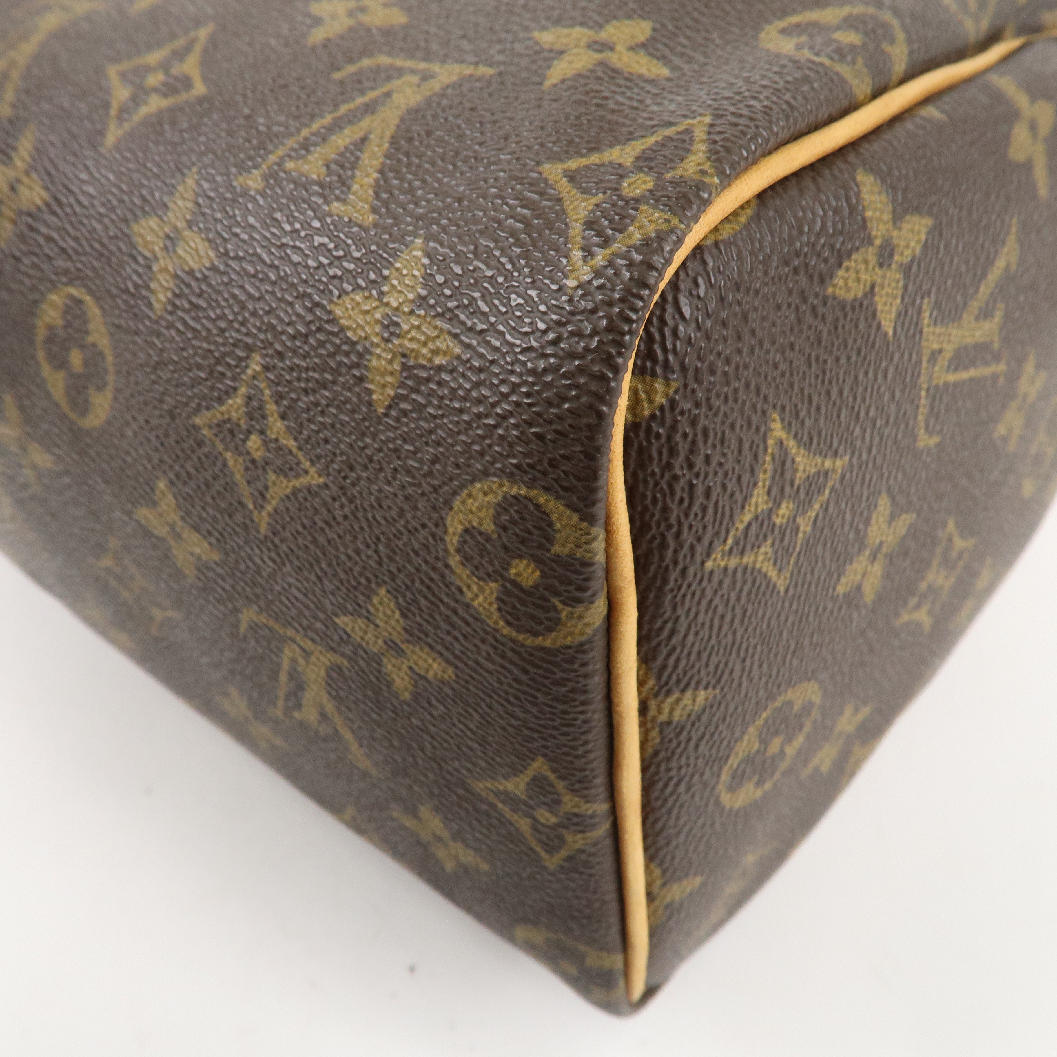 Louis Vuitton Monogram Speedy 25 Hand Bag Boston Bag M41528