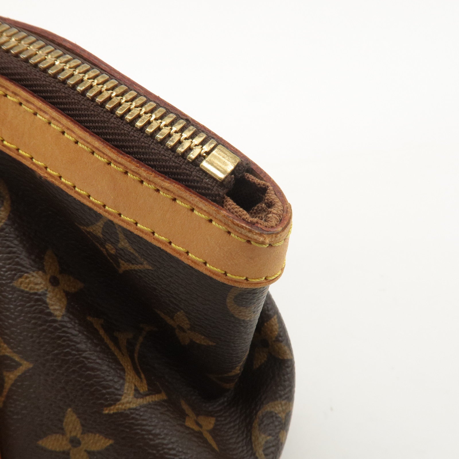 Louis Vuitton Monogram Tivoli PM Hand Bag Brown M40143