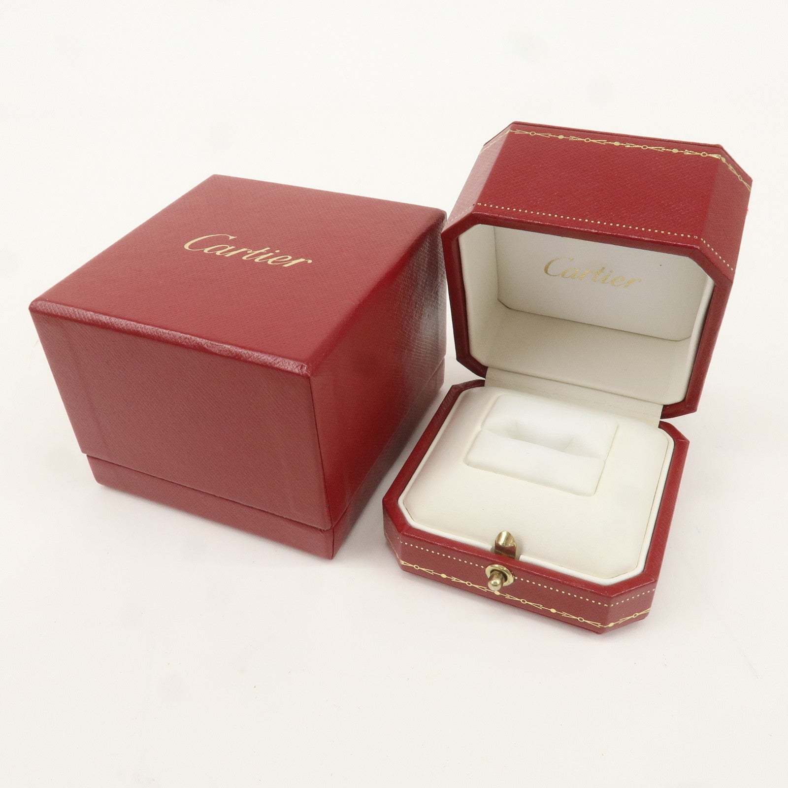 Cartier Set of 5 Ring Box Display Box Jewelry Box For Ring