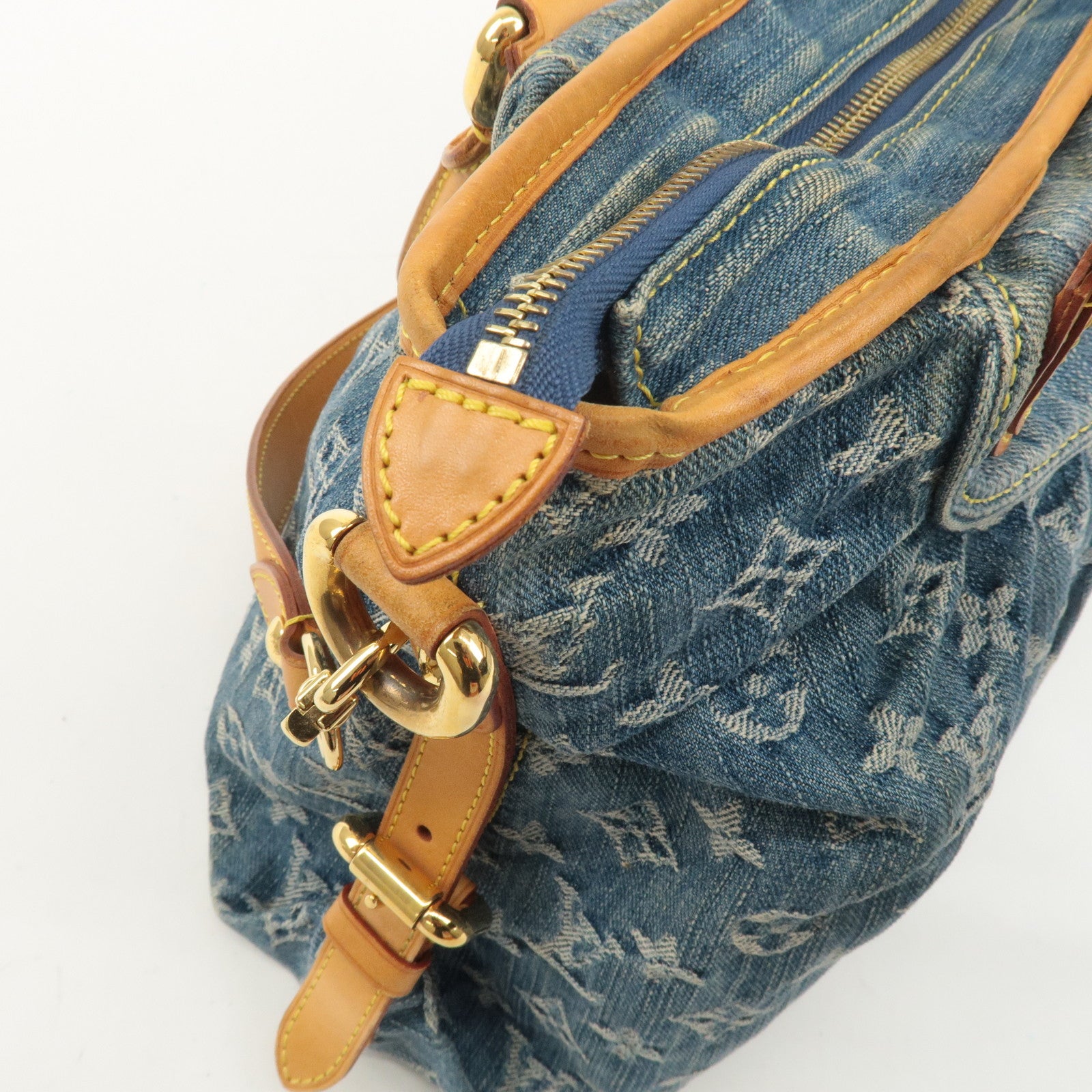 Louis Vuitton Monogram Denim Neo Cabby MM 2Way Bag M95349