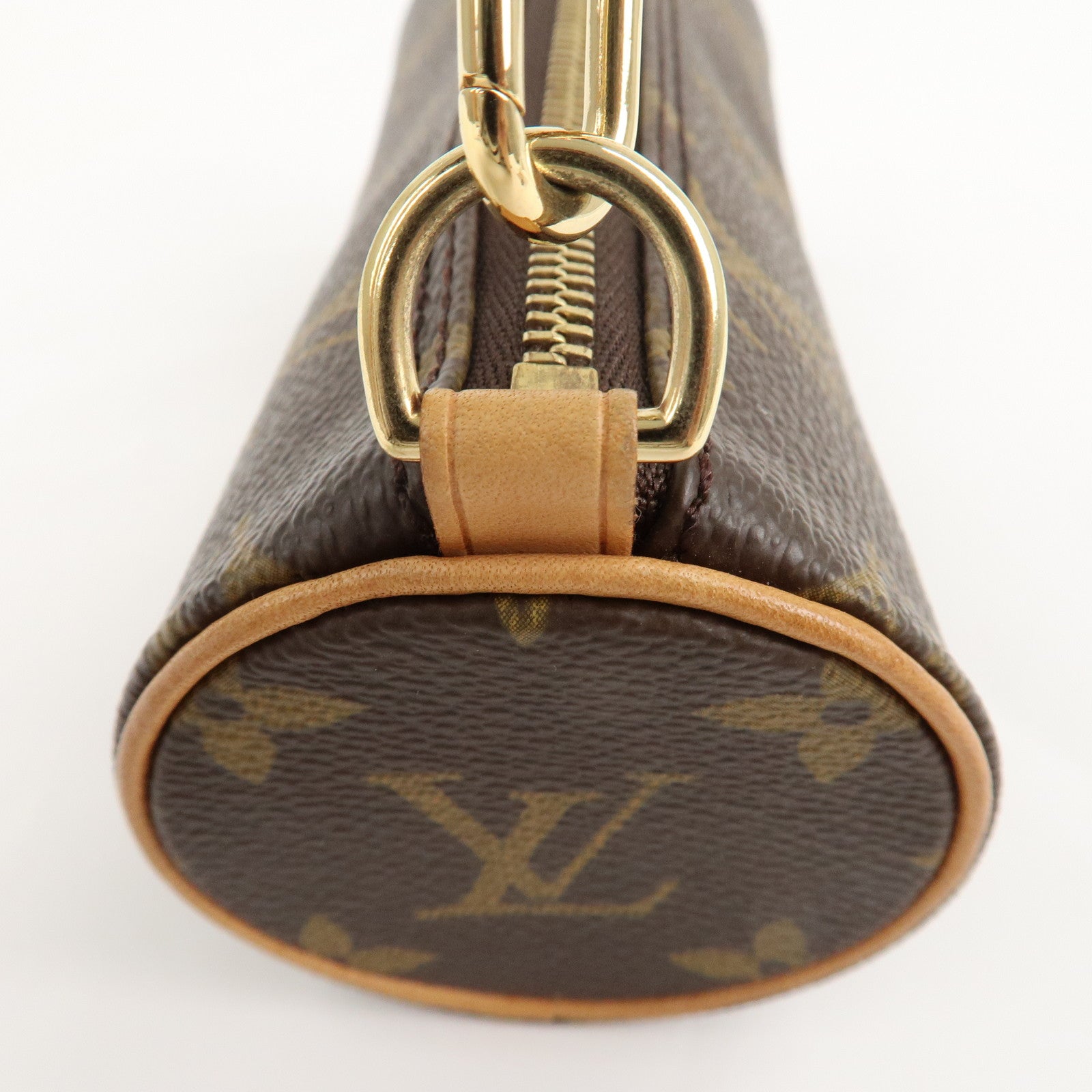 Louis Vuitton Monogram Mini Pouch for Papillon Bag Brown Used