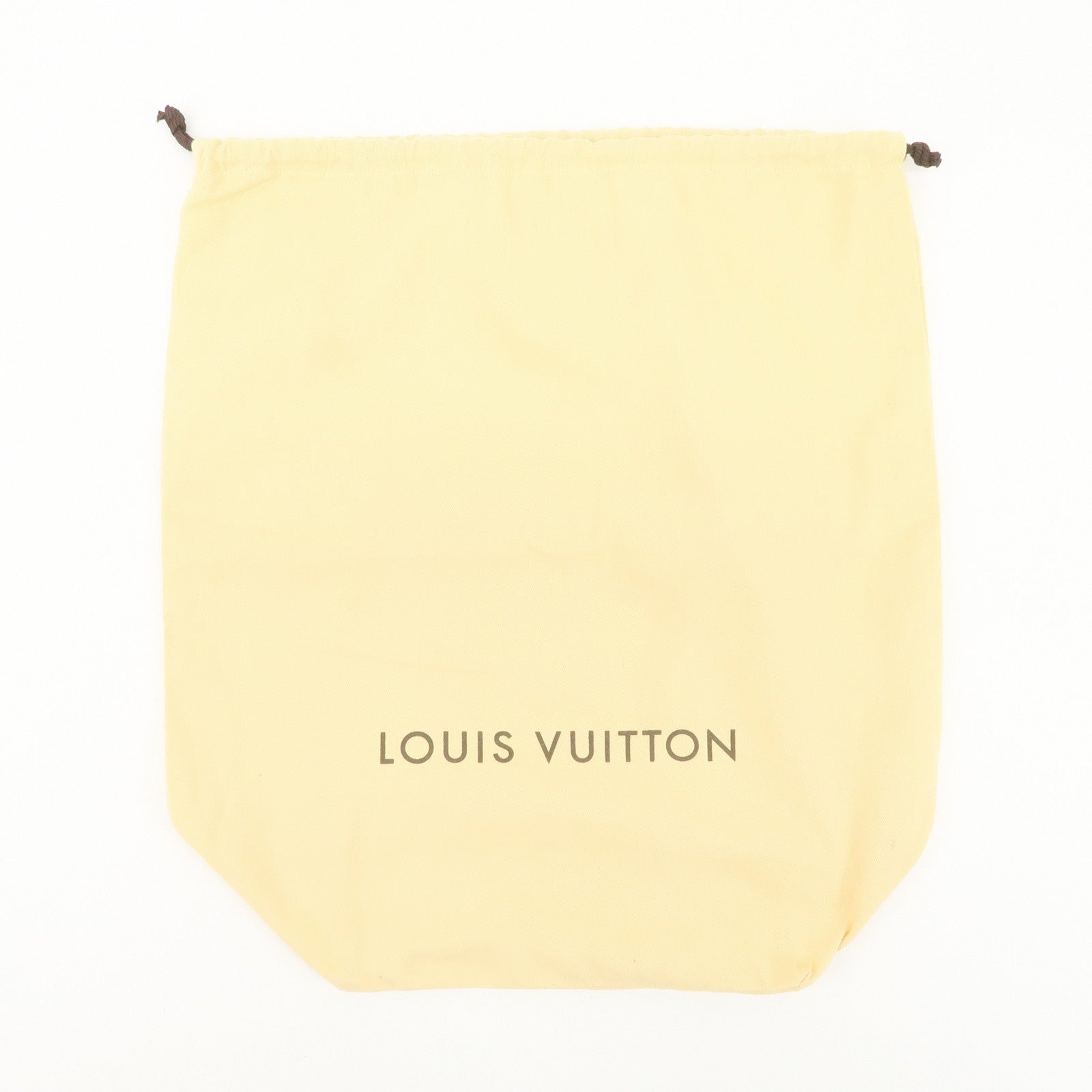 Louis Vuitton Set of 10 Dust Bag  (Flap Type 6 Drawstring 4) Beige Used