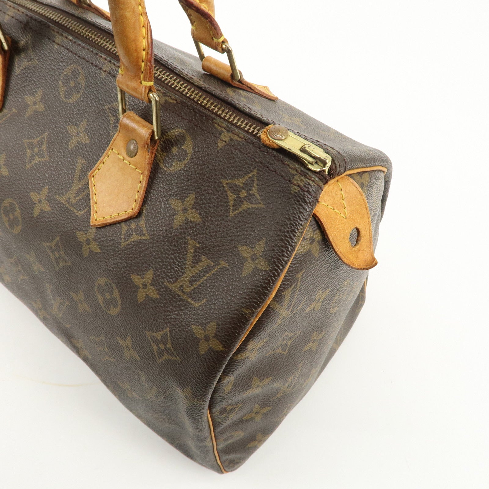 Louis Vuitton Monogram Speedy 30 Hand Bag Boston Bag M41108 Used