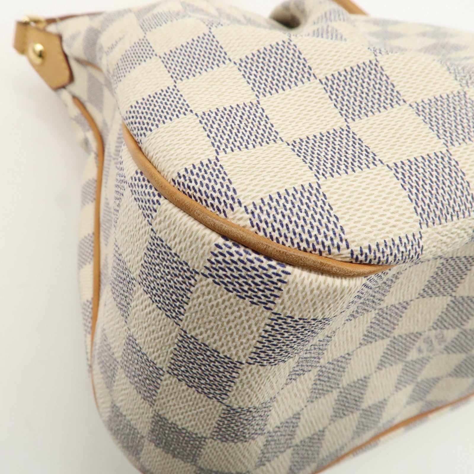 Louis Vuitton Damier Azur Siracusa PM Shoulder Bag M41113 Used