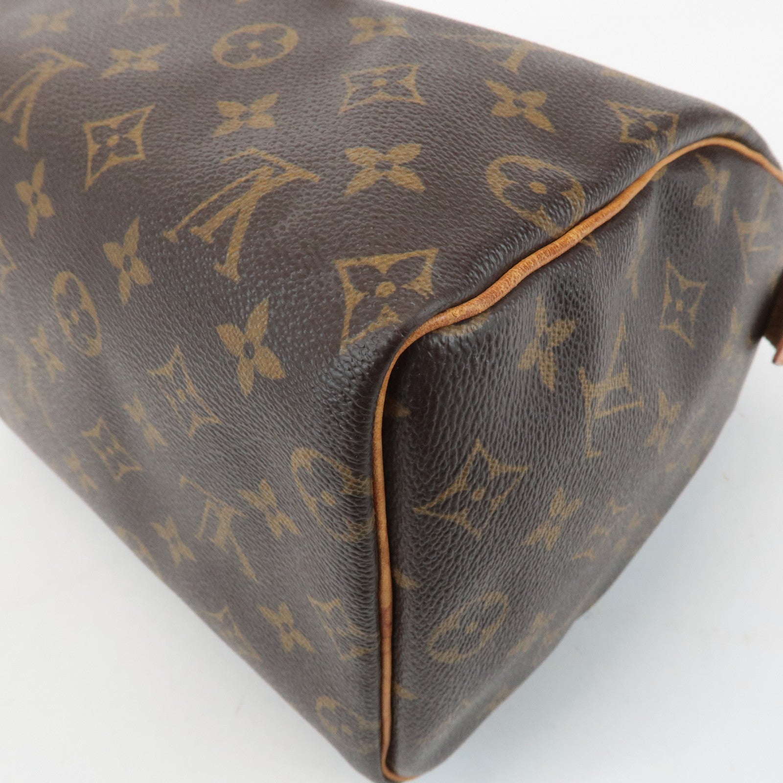 Louis Vuitton Monogram Speedy 25 Hand Bag Boston Bag M41528 Used