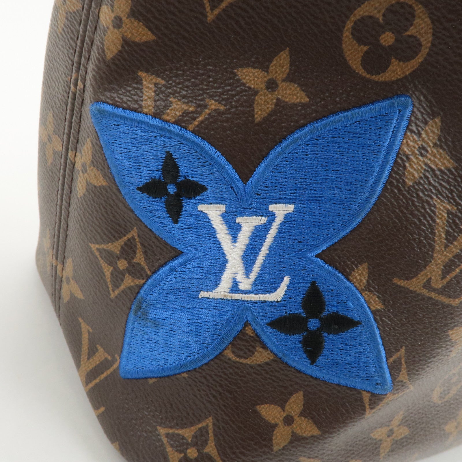 Louis Vuitton Monogram Patches Neverfull MM Tote Bag M43988