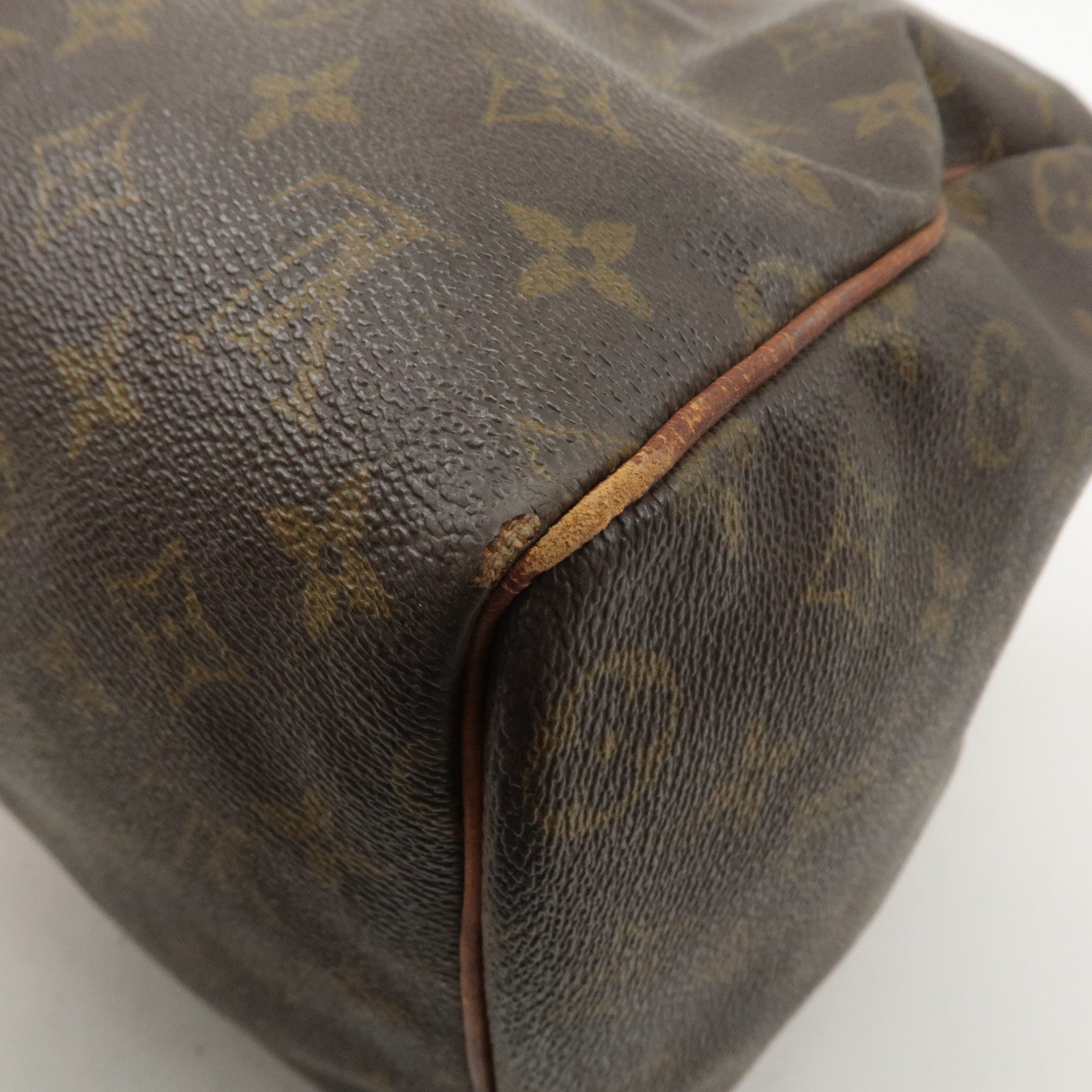 Louis Vuitton Monogram Keep All 45 Boston Bag Brown M41428