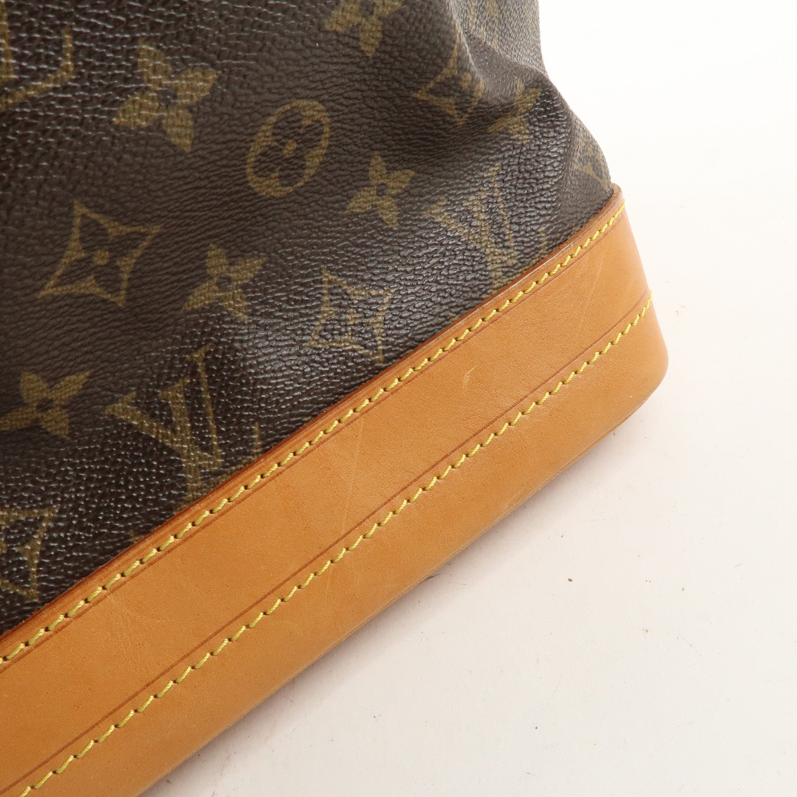 Louis Vuitton Monogram Noe Shoulder Bag Hand Bag Brown M42224