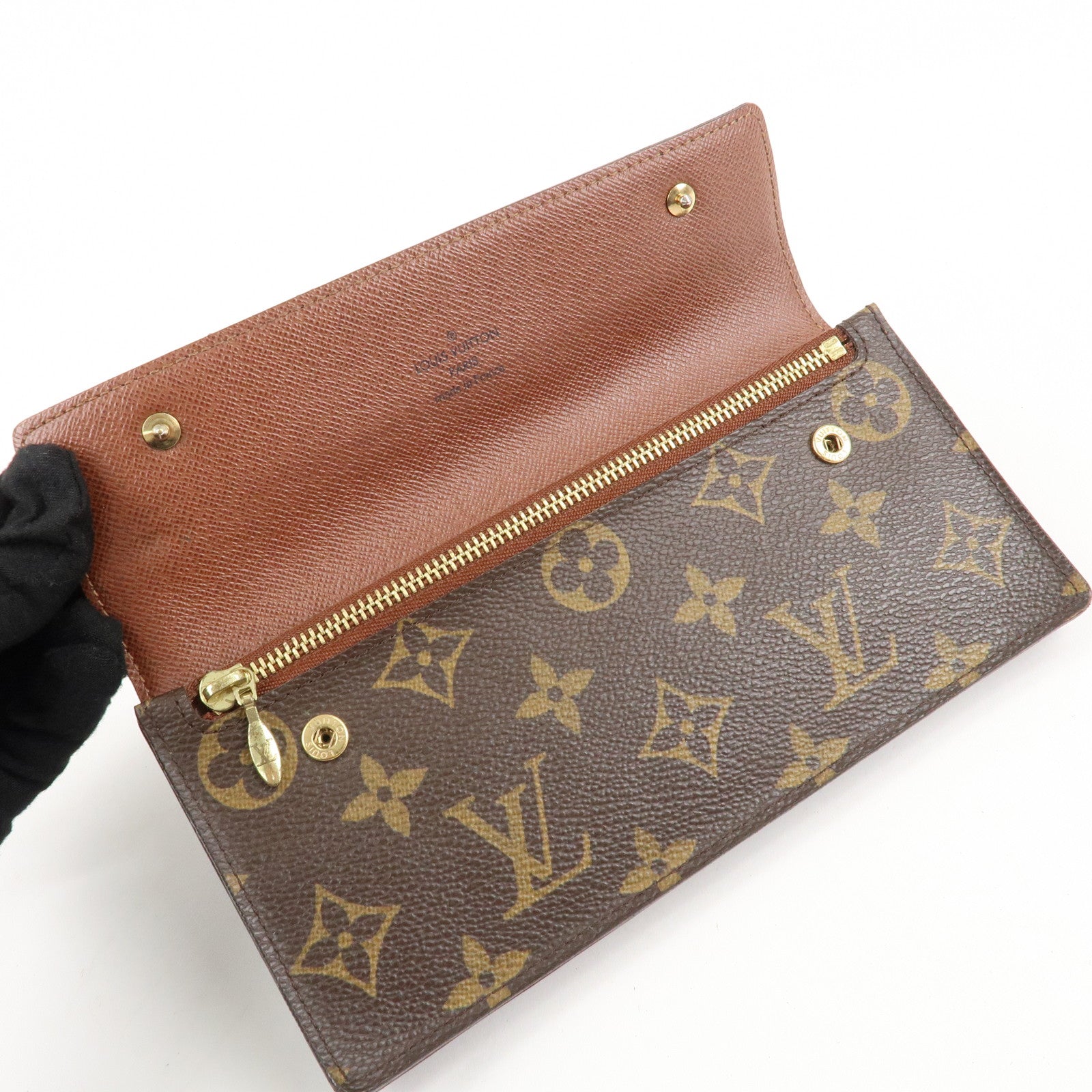 Louis Vuitton Monogram Portefeuille Accordeon Wallet M58008