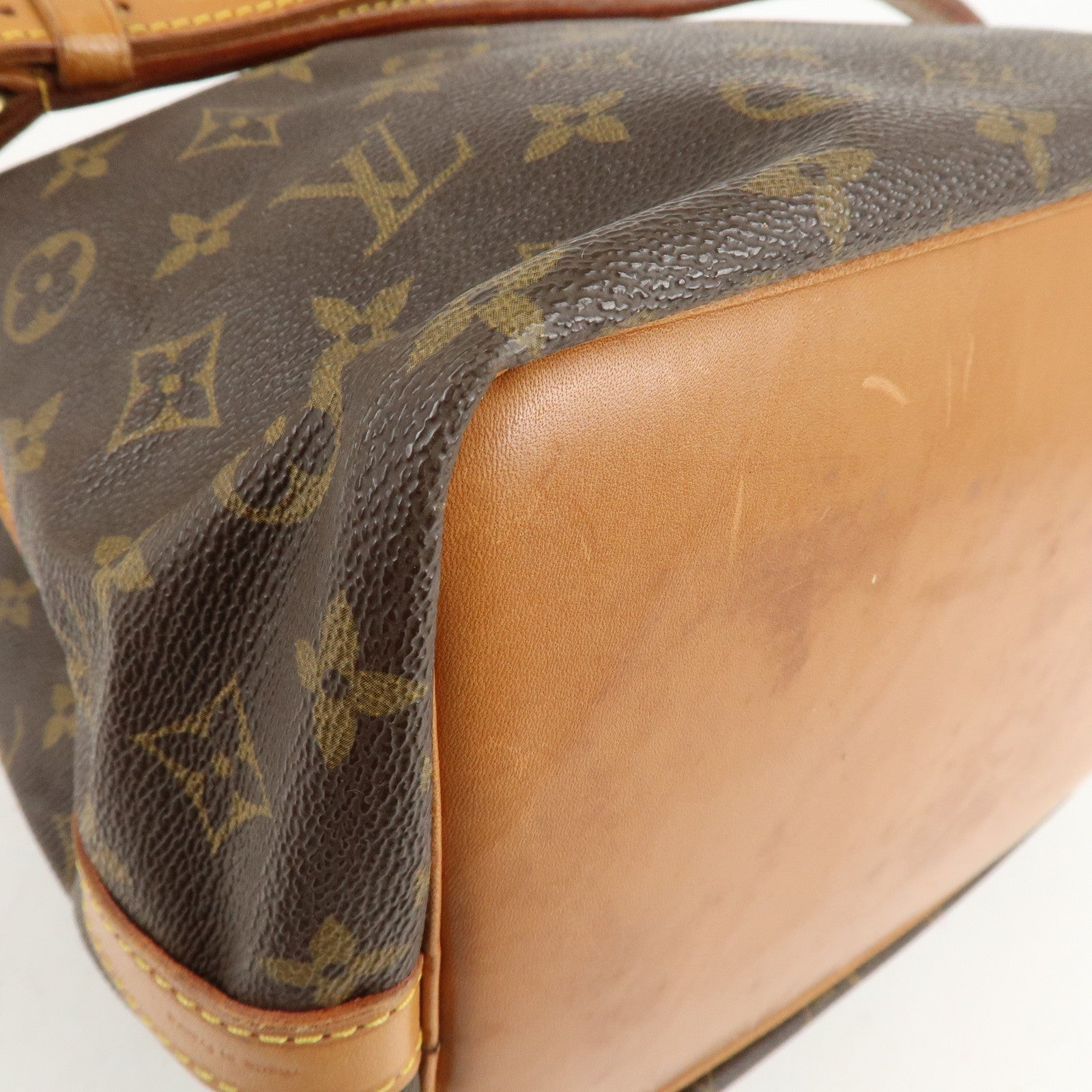 Louis Vuitton Monogram Petit Noe Shoulder Bag Brown M42226 Used