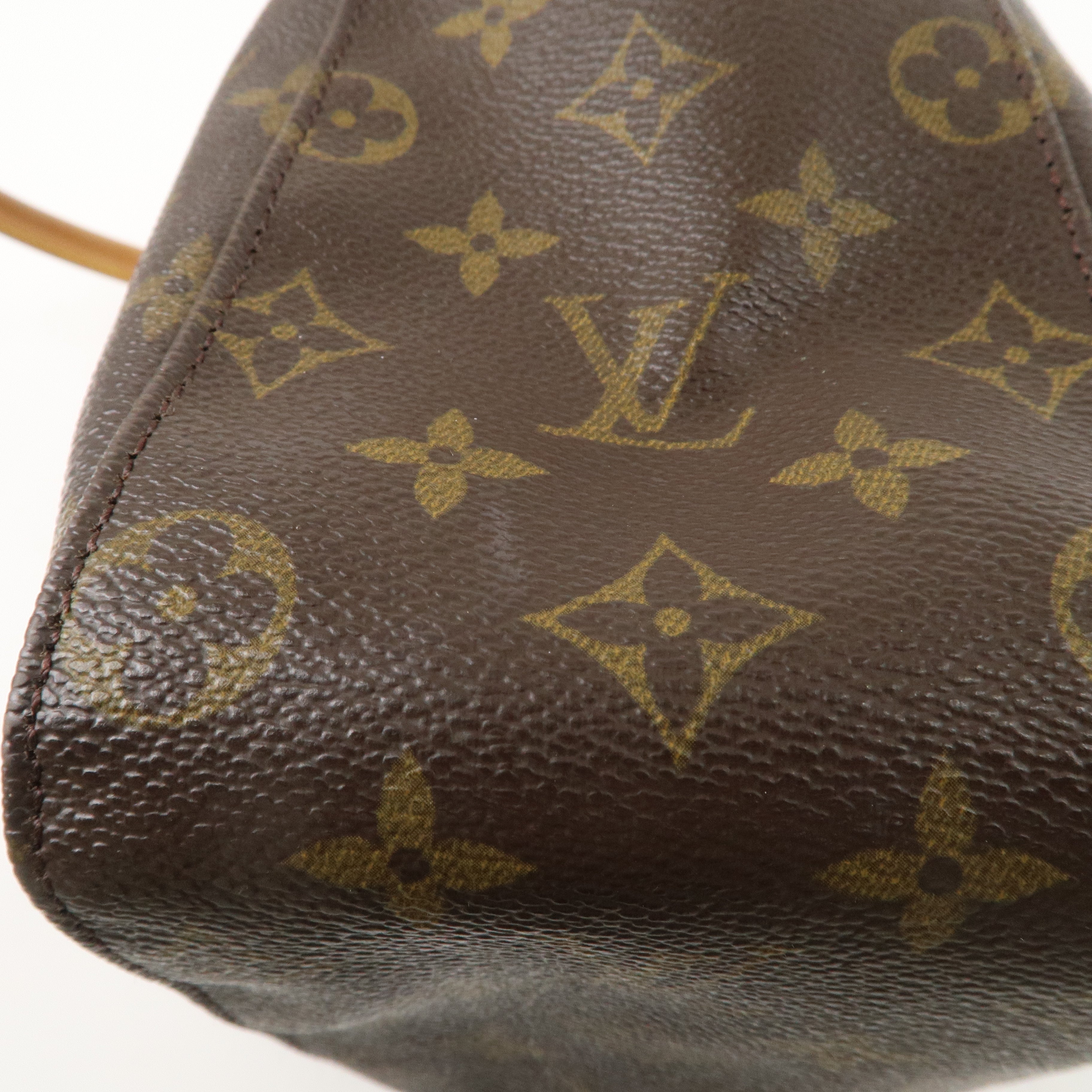 Louis Vuitton Monogram Looping GM Shoulder Bag Brown M51145