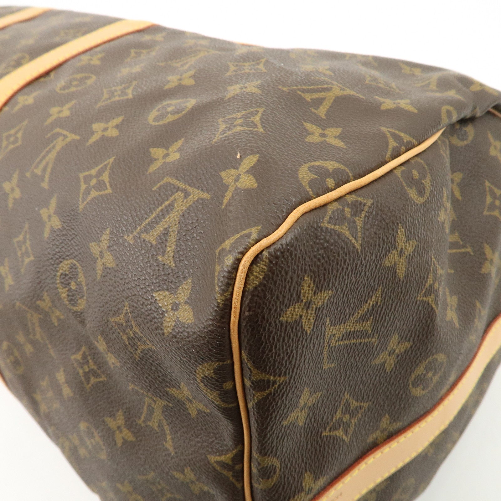 Louis Vuitton Monogram Keep All Bandouliere 55 Boston Bag M41414 Used