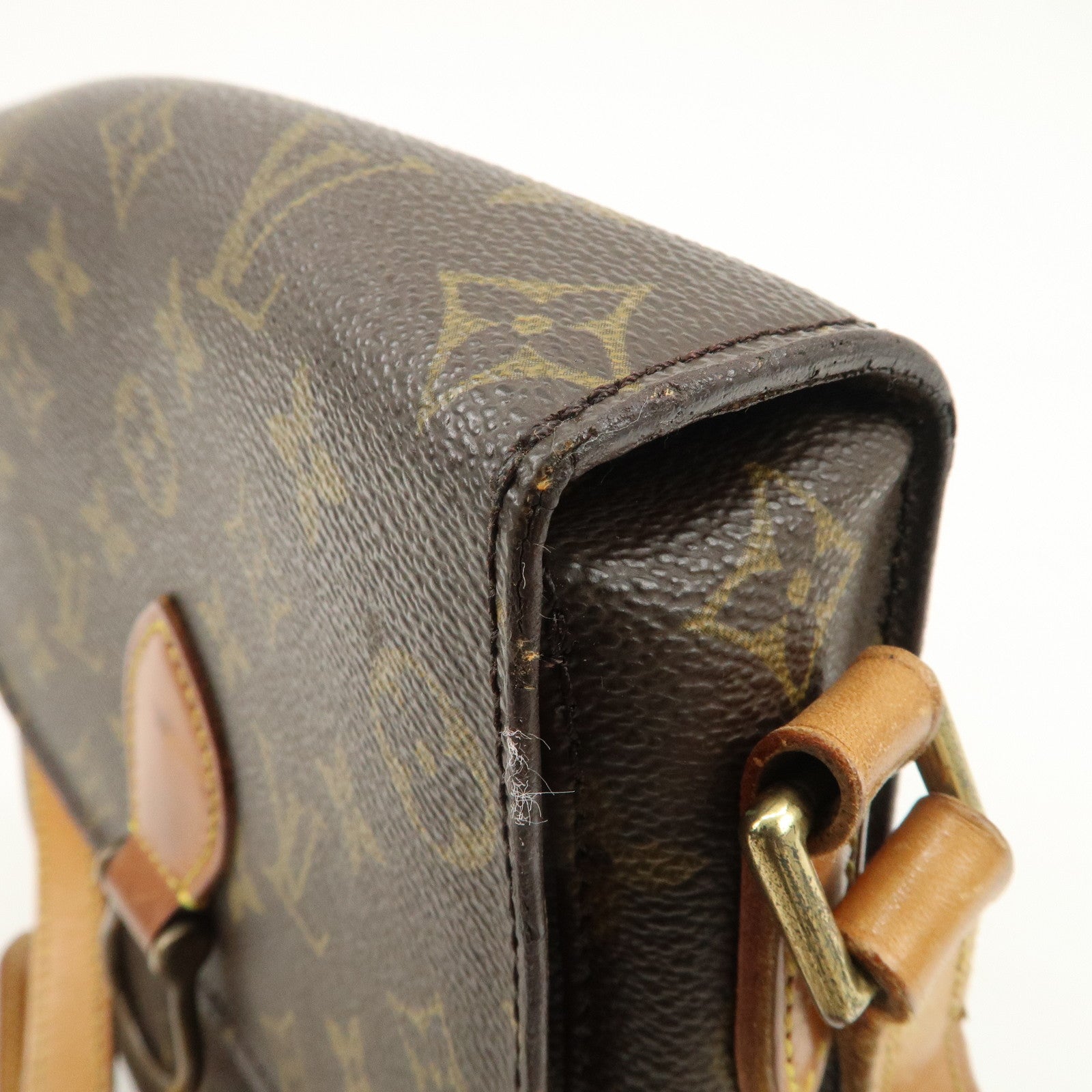 Louis Vuitton Monogram Saint Cloud MM Shoulder Bag M51244