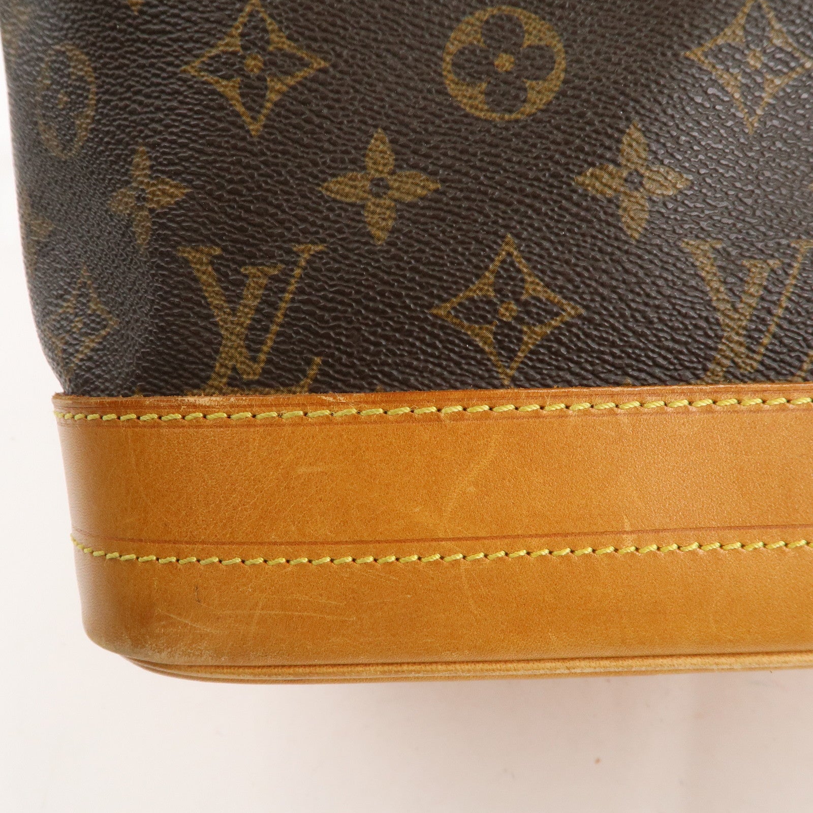 Louis Vuitton Monogram Noe Shoulder Bag Hand Bag Brown M42224