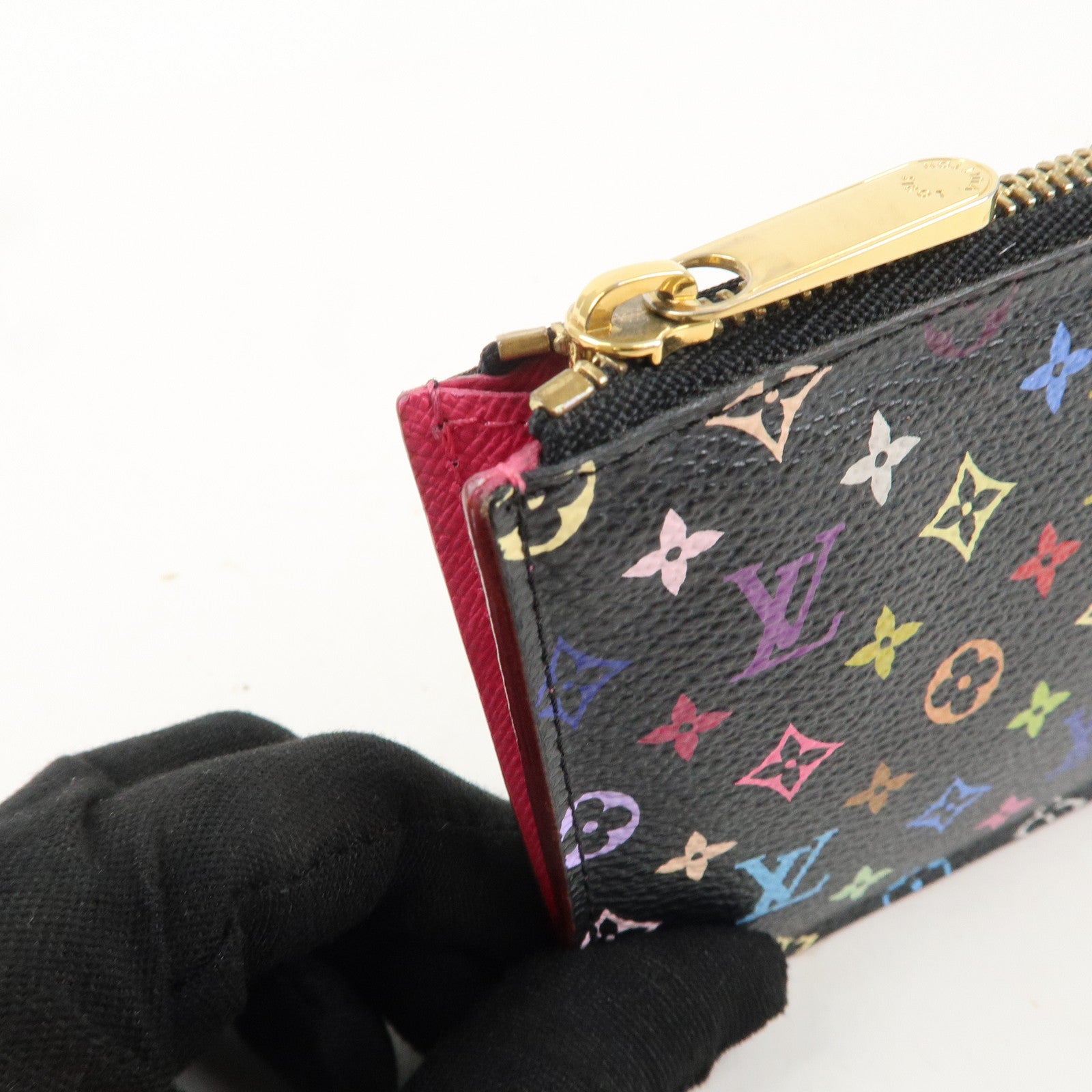 Louis Vuitton Monogram Multi Color Pochette Cles Coin Case M93735