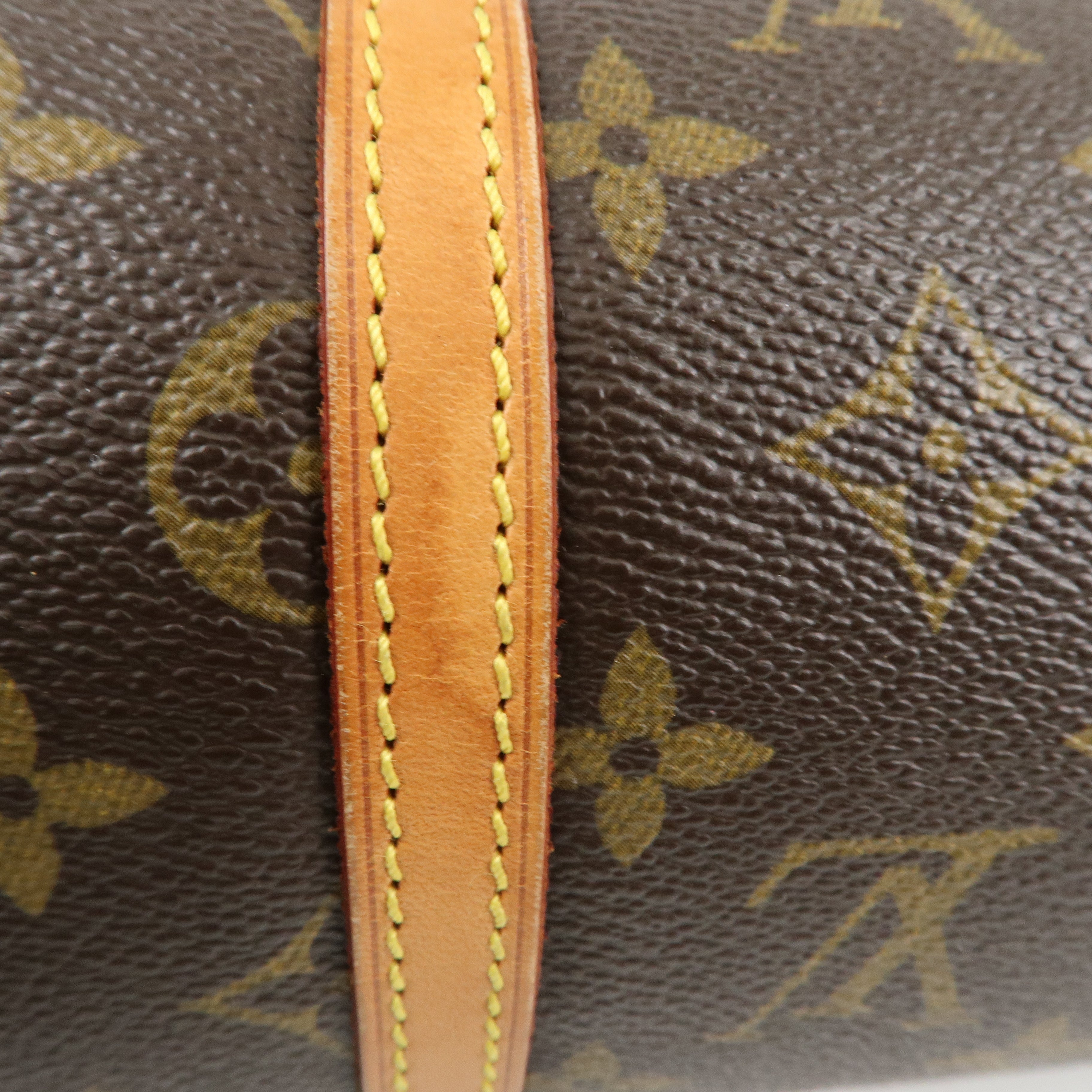 Louis Vuitton Monogram Papillon 26 Hand Bag Brown M51385