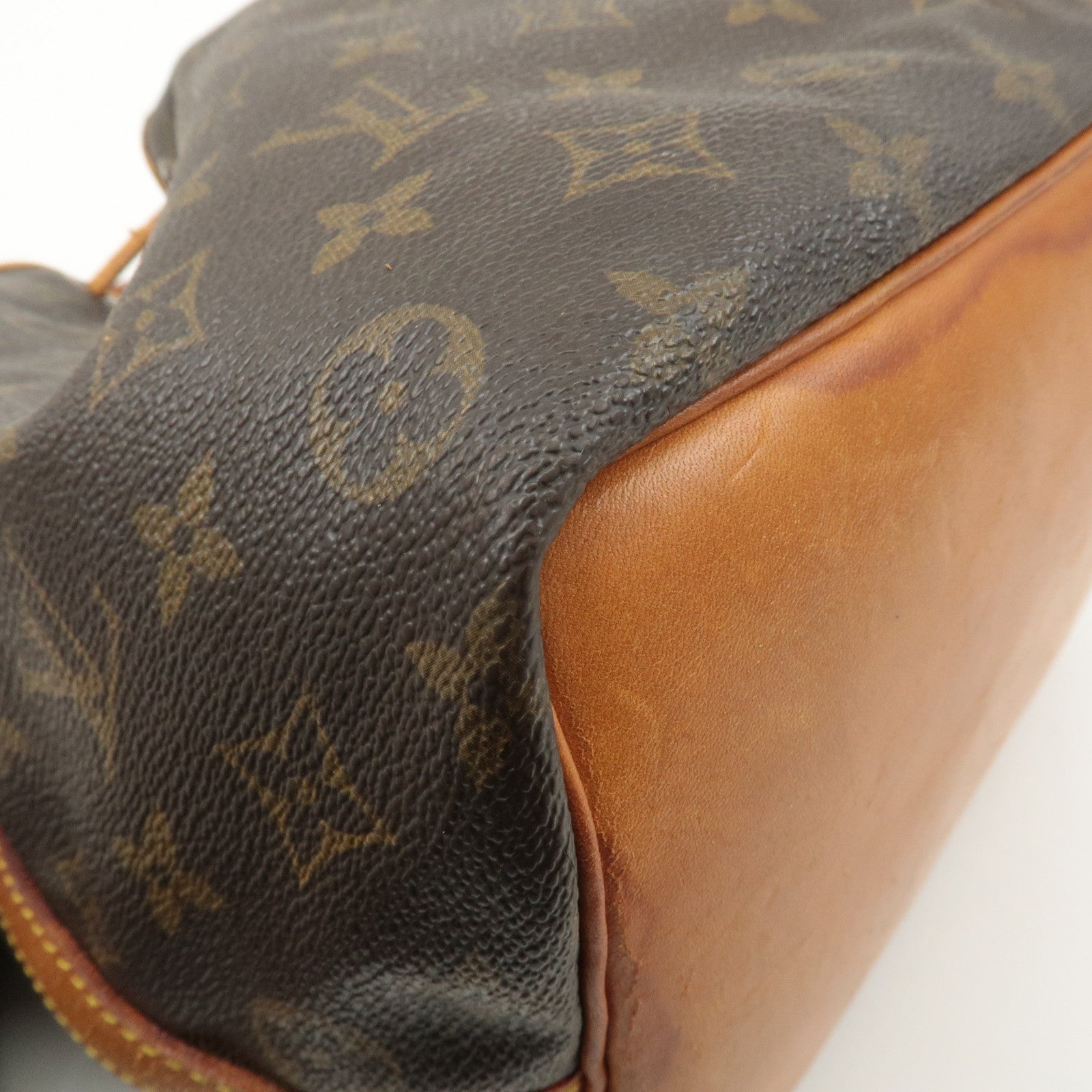 Louis Vuitton Monogram Petit Noe Shoulder Bag Brown M42226