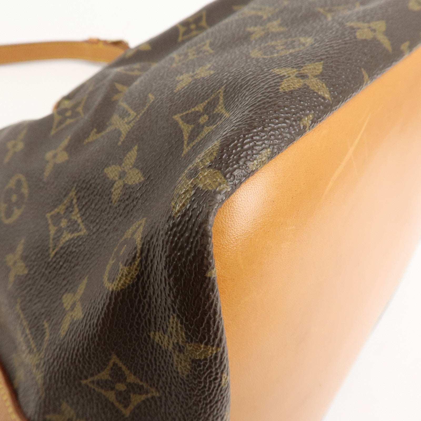 Louis Vuitton Monogram Petit Noe Shoulder Bag Brown M42226 Used