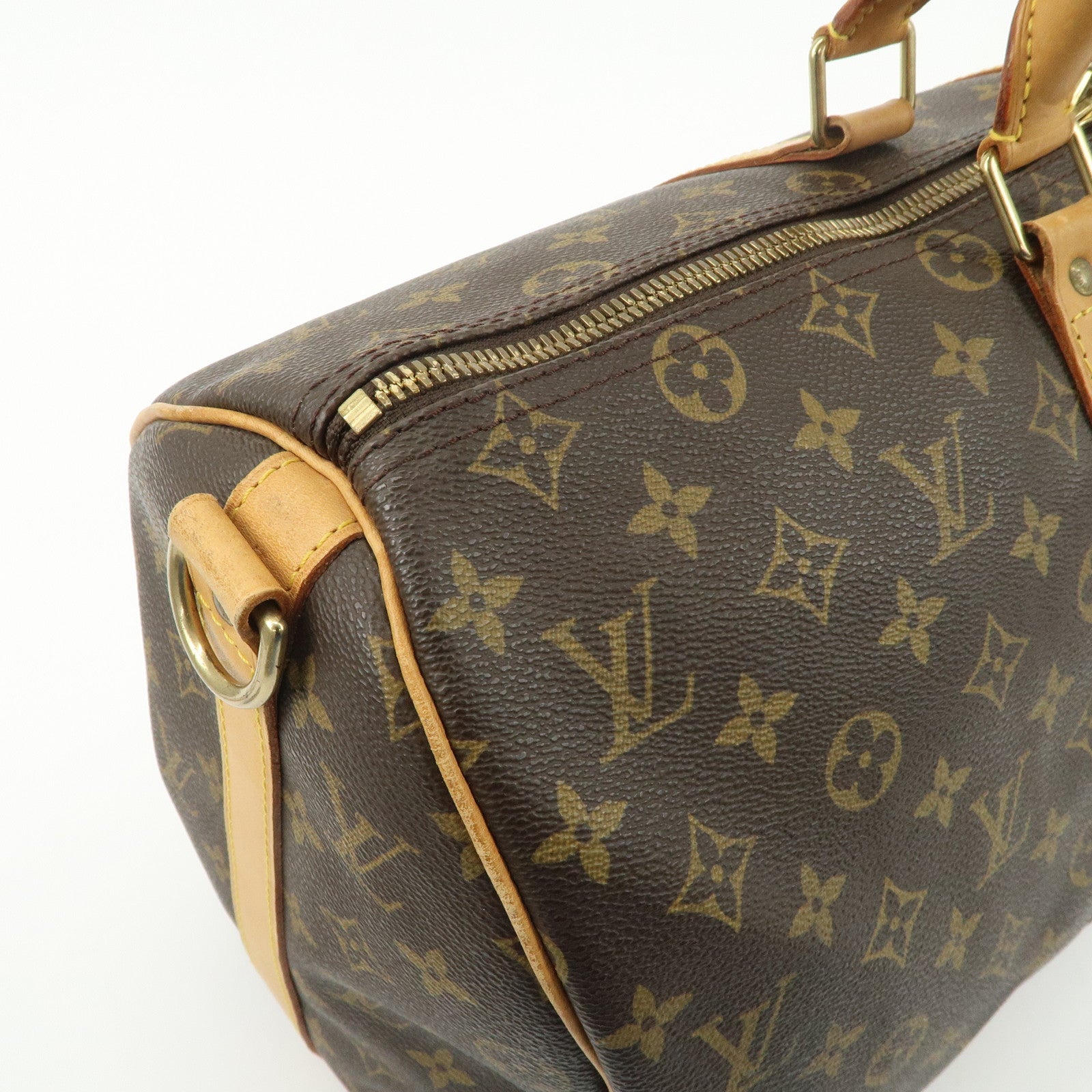 Louis Vuitton Monogram Keep All Bandouliere 45 Boston Bag M41418 Used