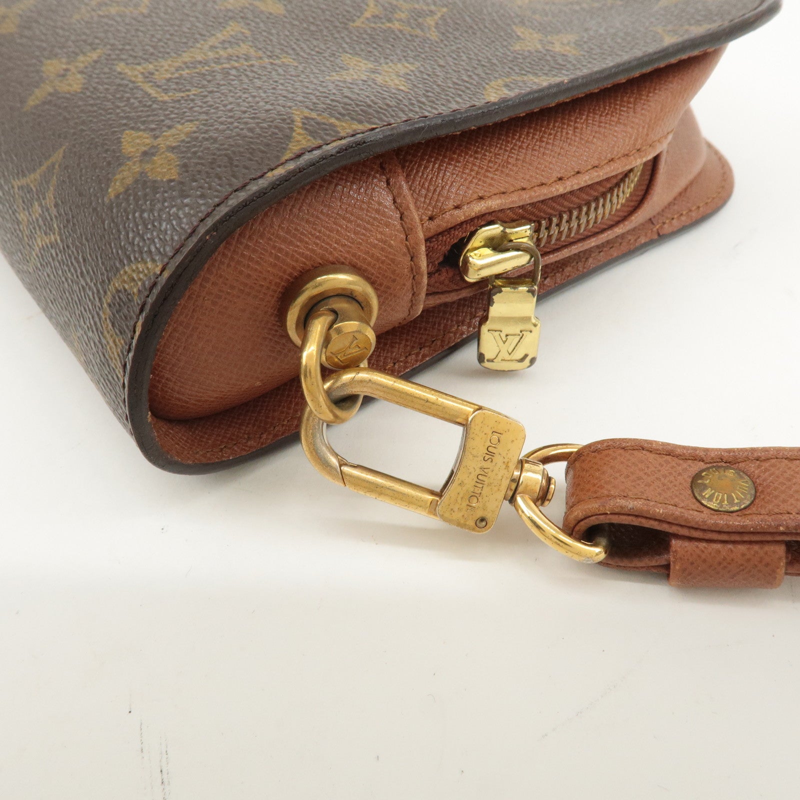 Louis Vuitton Monogram Orsay Clutch Bag Pouch Brown M51790