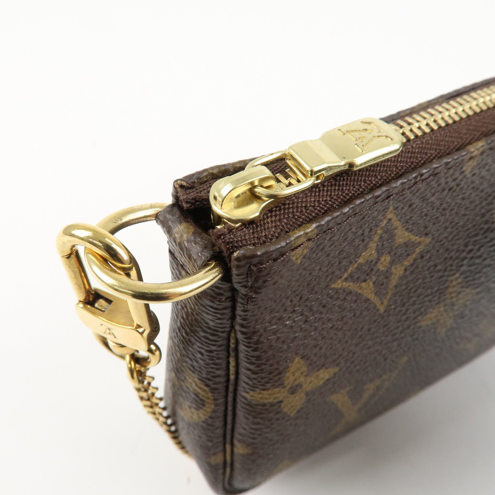 Louis Vuitton Monogram Mini Pochette Accessoires Pouch M58009