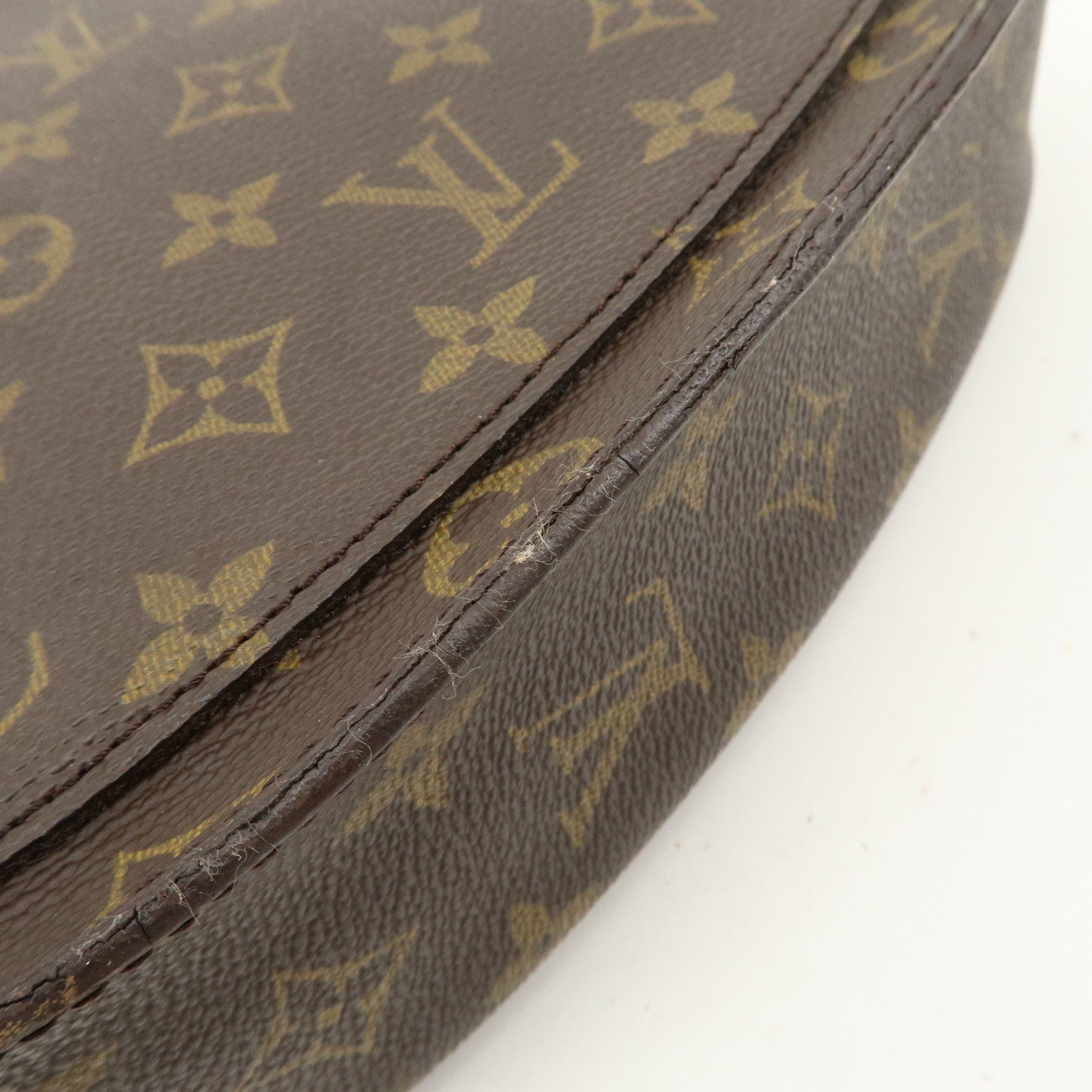 Louis Vuitton Monogram Saint Cloud GM Shoulder Bag Brown M51242