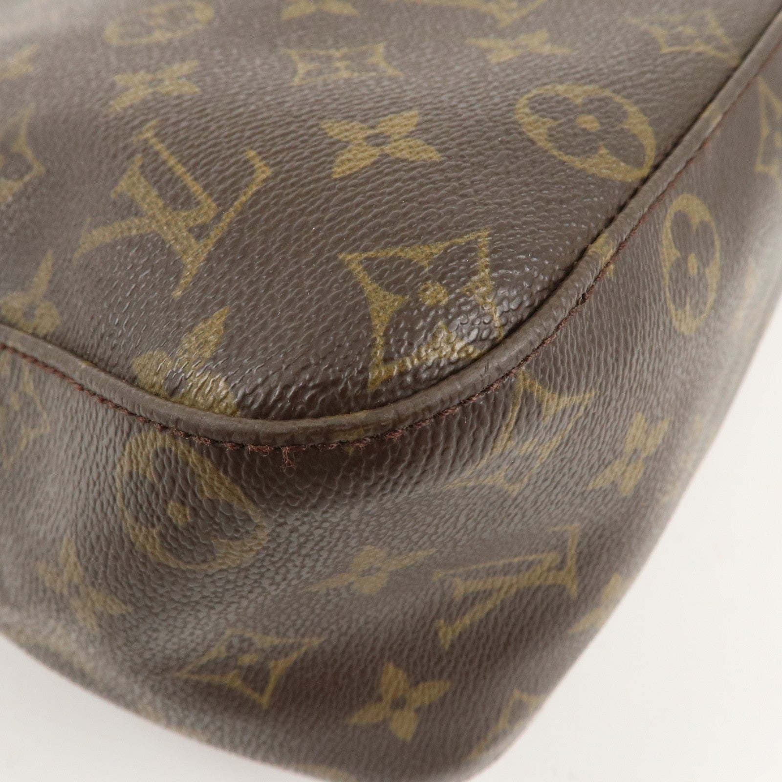 Louis Vuitton Monogram Looping GM Shoulder Bag Brown M51145