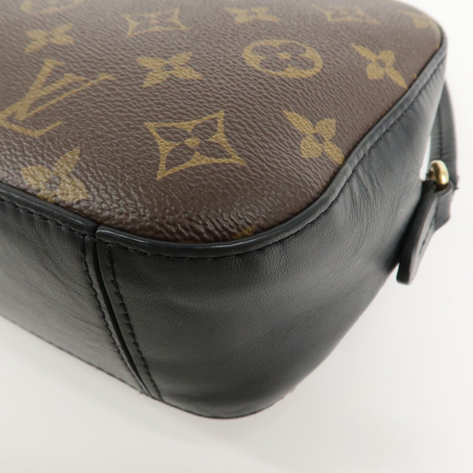 Louis Vuitton Monogram Saintonge Shoulder Bag Brown M43555 Used