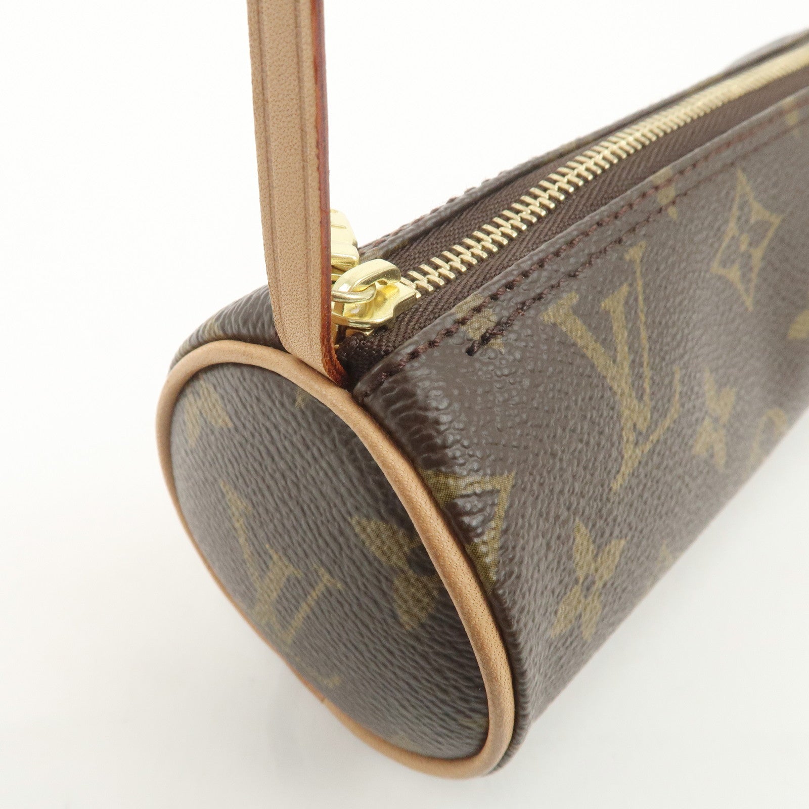 Louis Vuitton Monogram Mini Pouch for Papillon Bag Brown Used