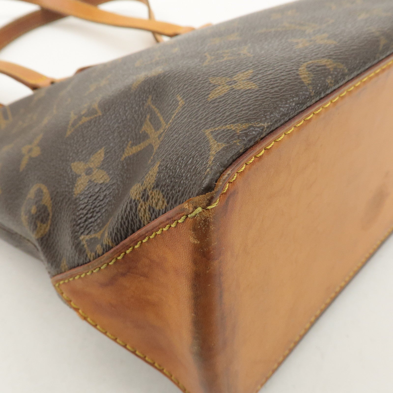 Louis Vuitton Monogram Cabas Piano Tote Bag Brown M51148