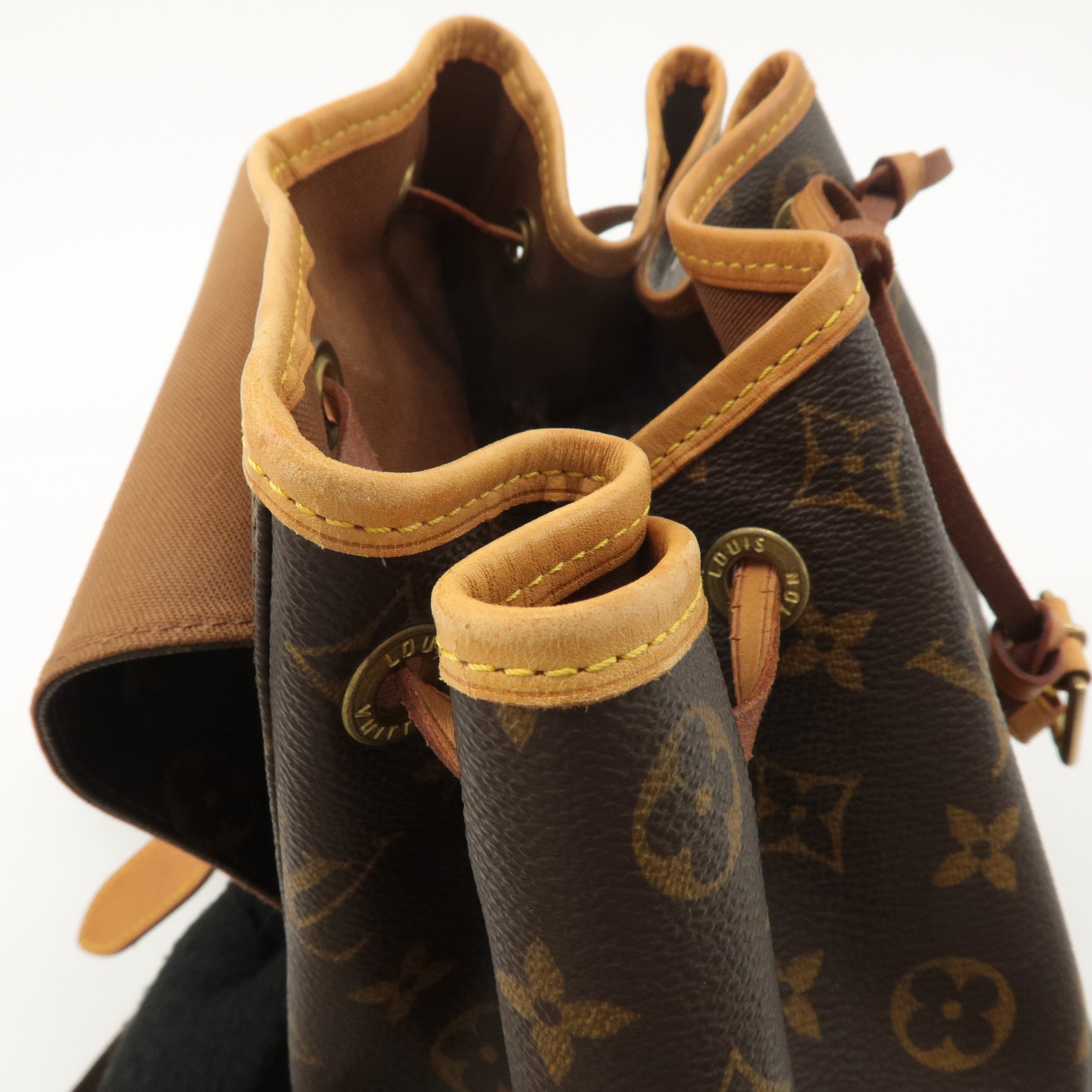 Louis Vuitton Monogram Montsouris GM Back Pack Brown M51135