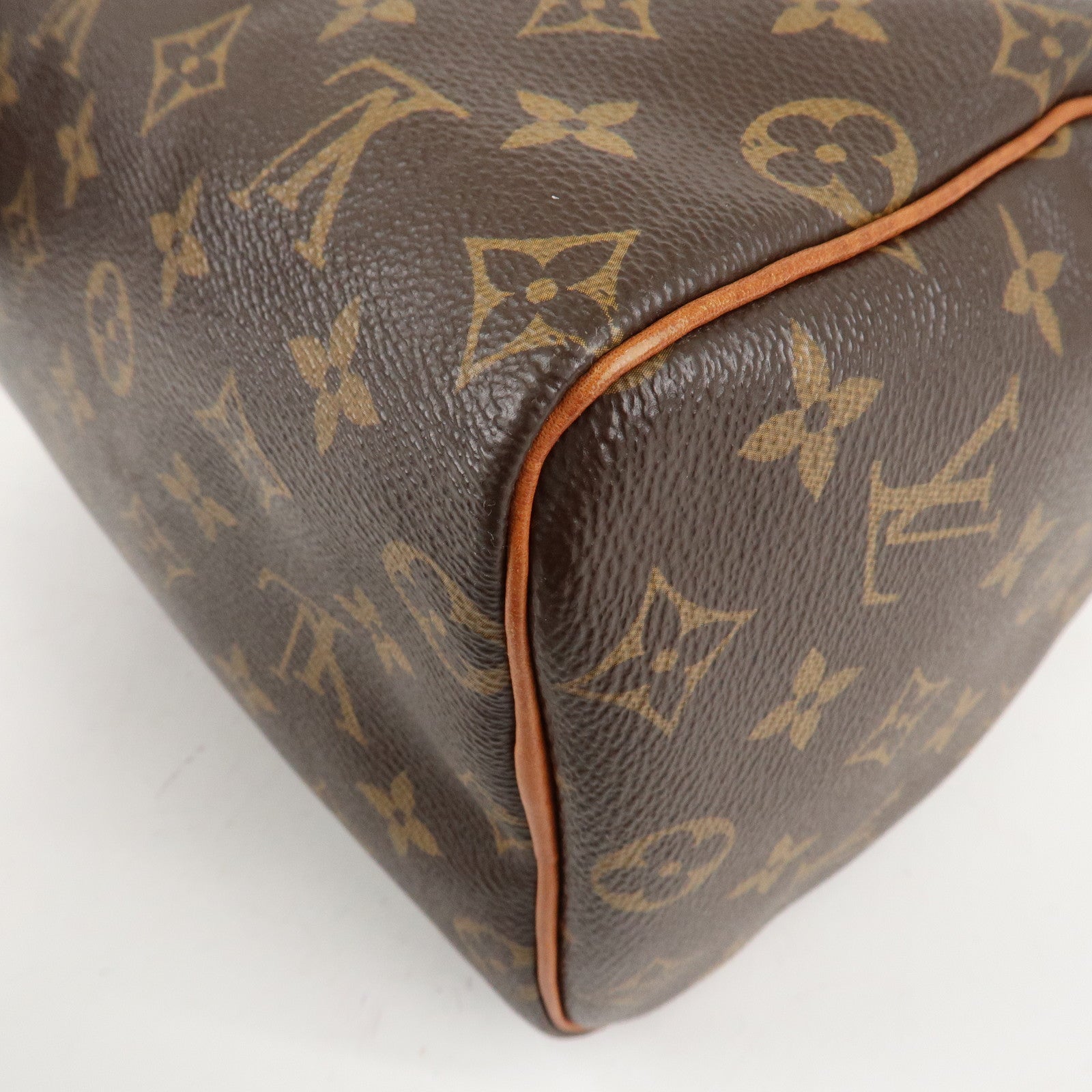 Louis Vuitton Monogram Speedy 25 Hand Bag Boston Bag M41109 Used