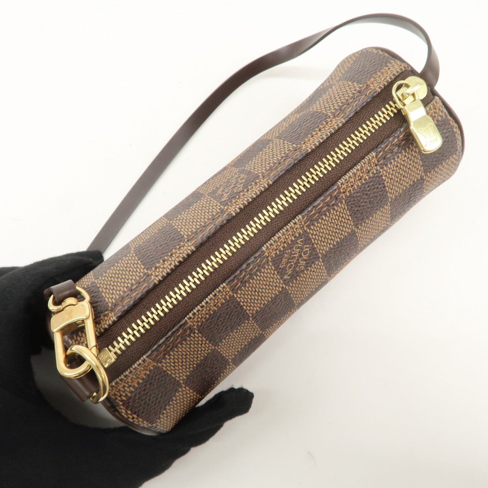 Louis Vuitton Damier Pouch for Papillon Bag Mini Bag Brown