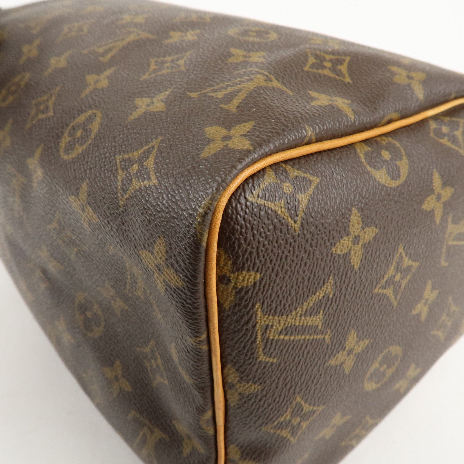 Louis Vuitton Monogram Speedy 30 Hand Bag Boston Bag M41526 Used