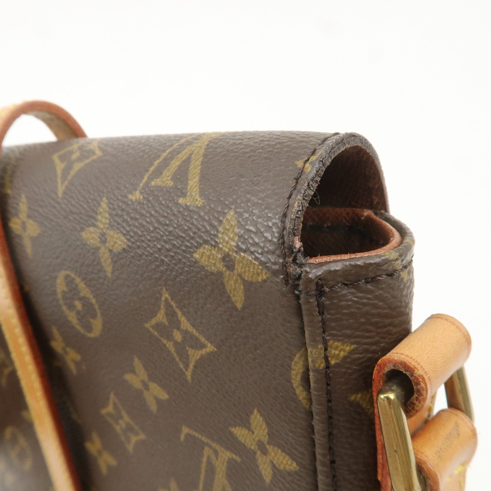 Louis Vuitton Monogram Shanti MM Shoulder Bag Brown M51233