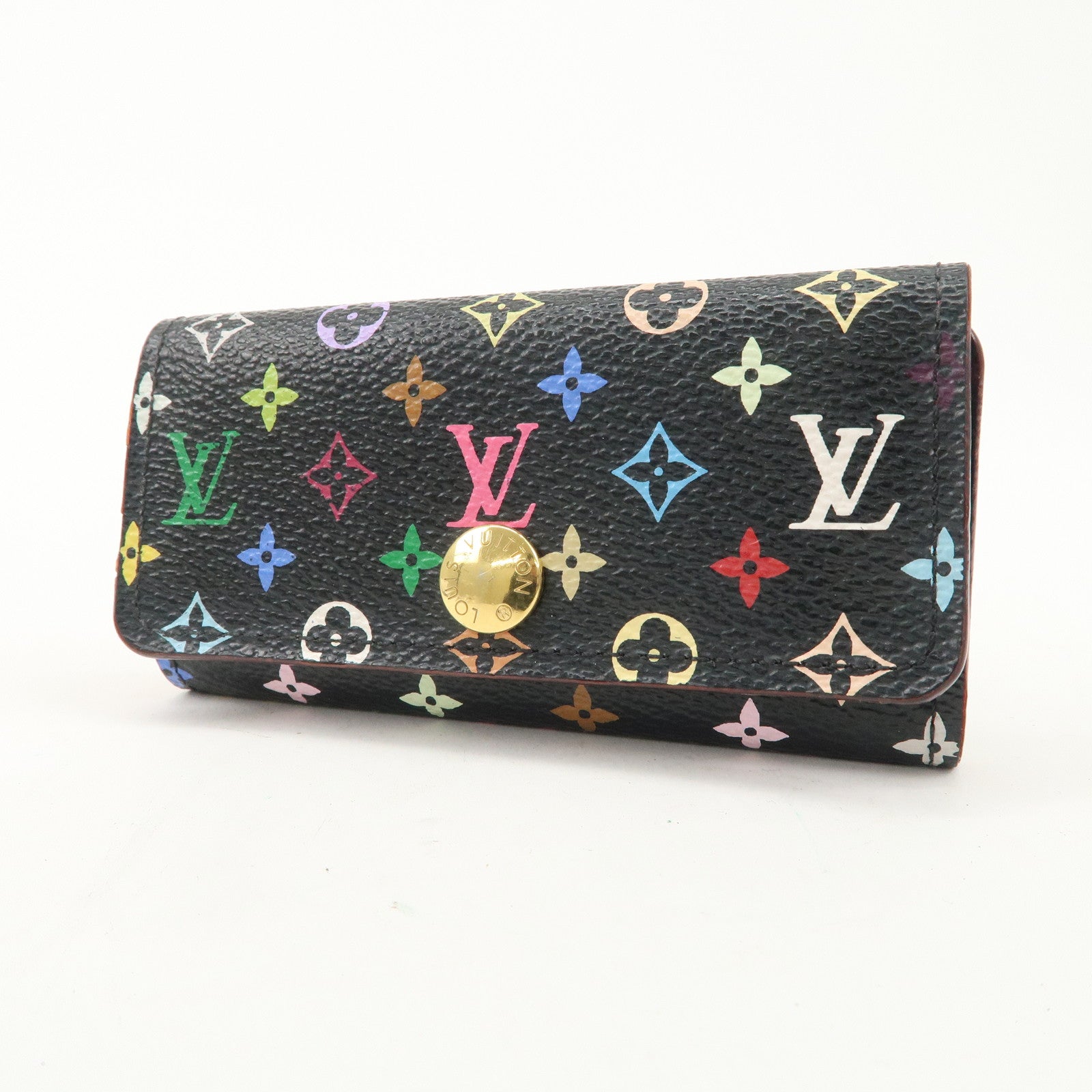 Louis Vuitton Monogram Multicolor Set of 2 Key Case M93732