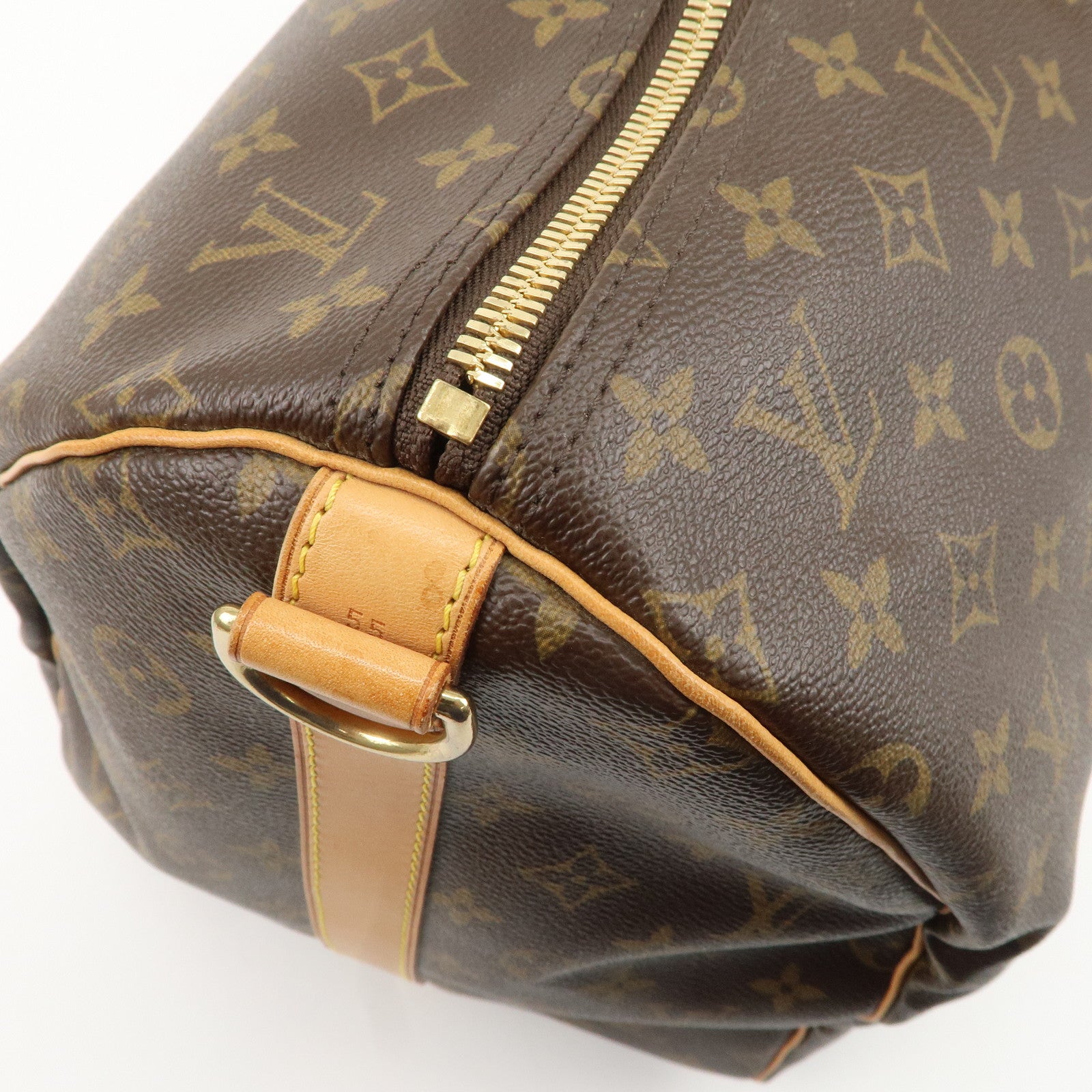 Louis Vuitton Monogram Keep All Bandouliere 55 Boston Bag M41414