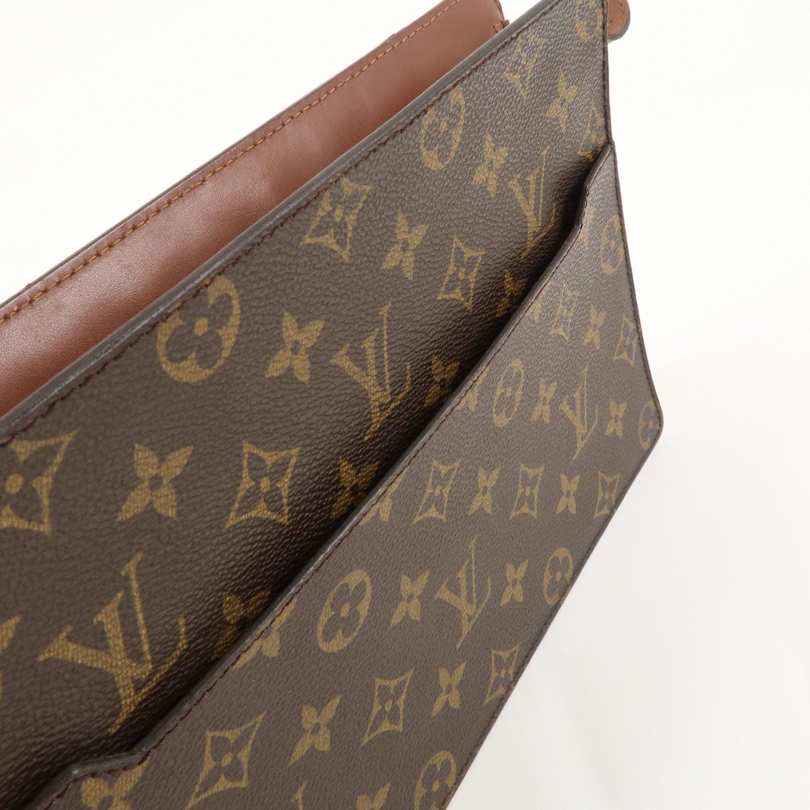 Louis Vuitton Monogram Pochette Homme Clutch Bag M51795