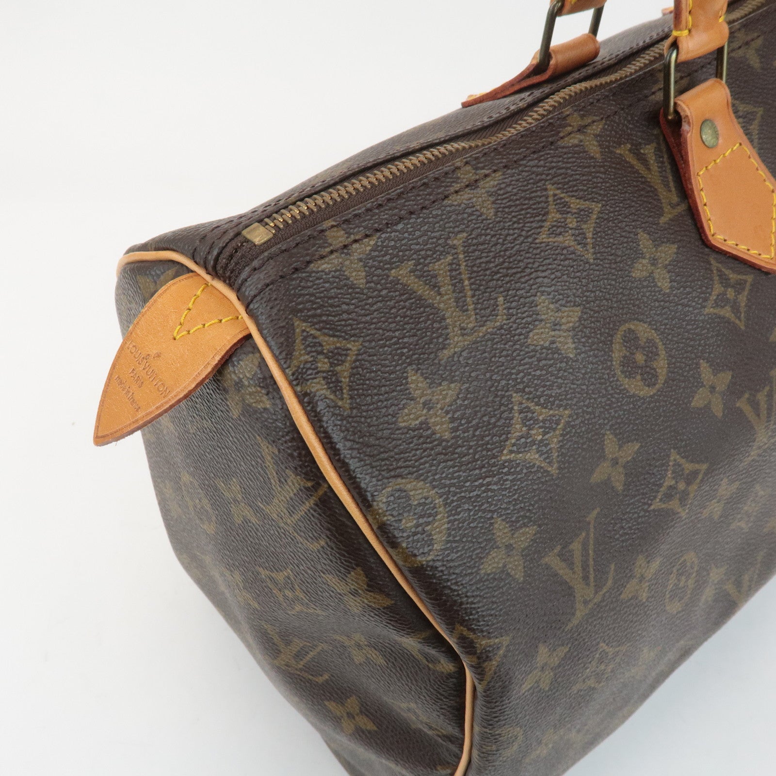 Louis Vuitton Monogram Speedy 40 Hand Bag Boston Bag M41522 Used