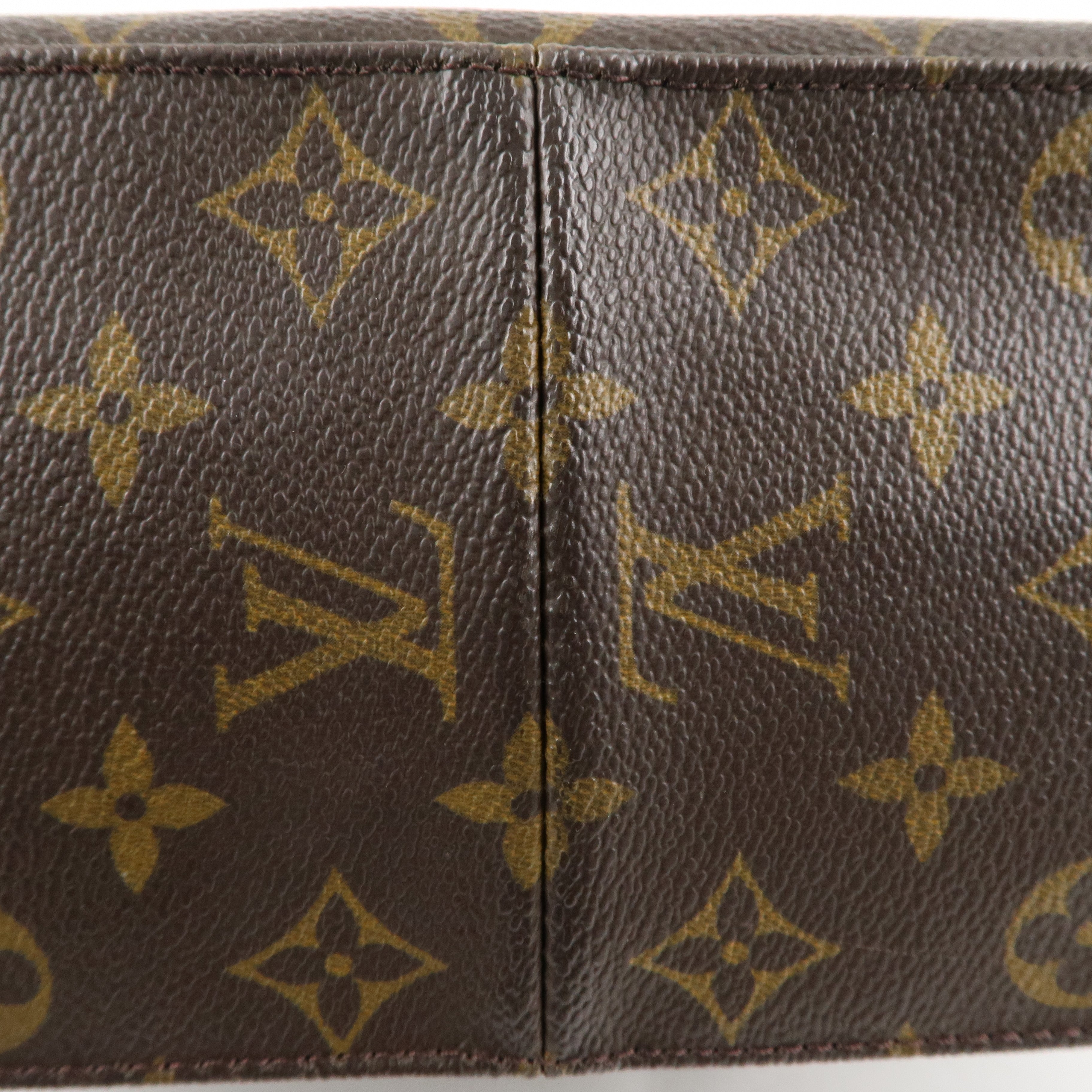 Louis Vuitton Monogram Looping GM Shoulder Bag Brown M51145