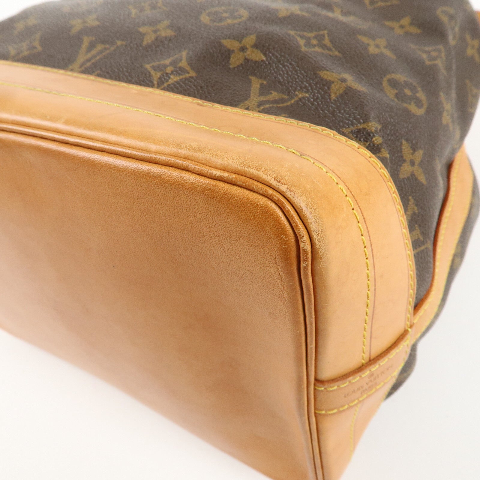 Louis Vuitton Monogram Noe Shoulder Bag Brown M42224